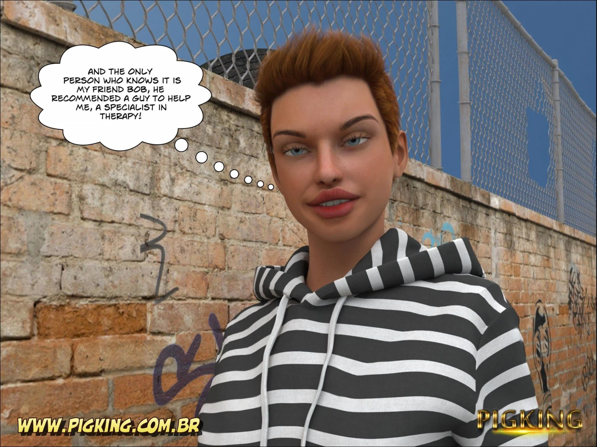 Touch Therapy – Alan, Chaiene, Alreon [PigKing] 1 . Touch Therapy - Alan, Alex, Bob - Chapter 1 [PigKing] – page 5