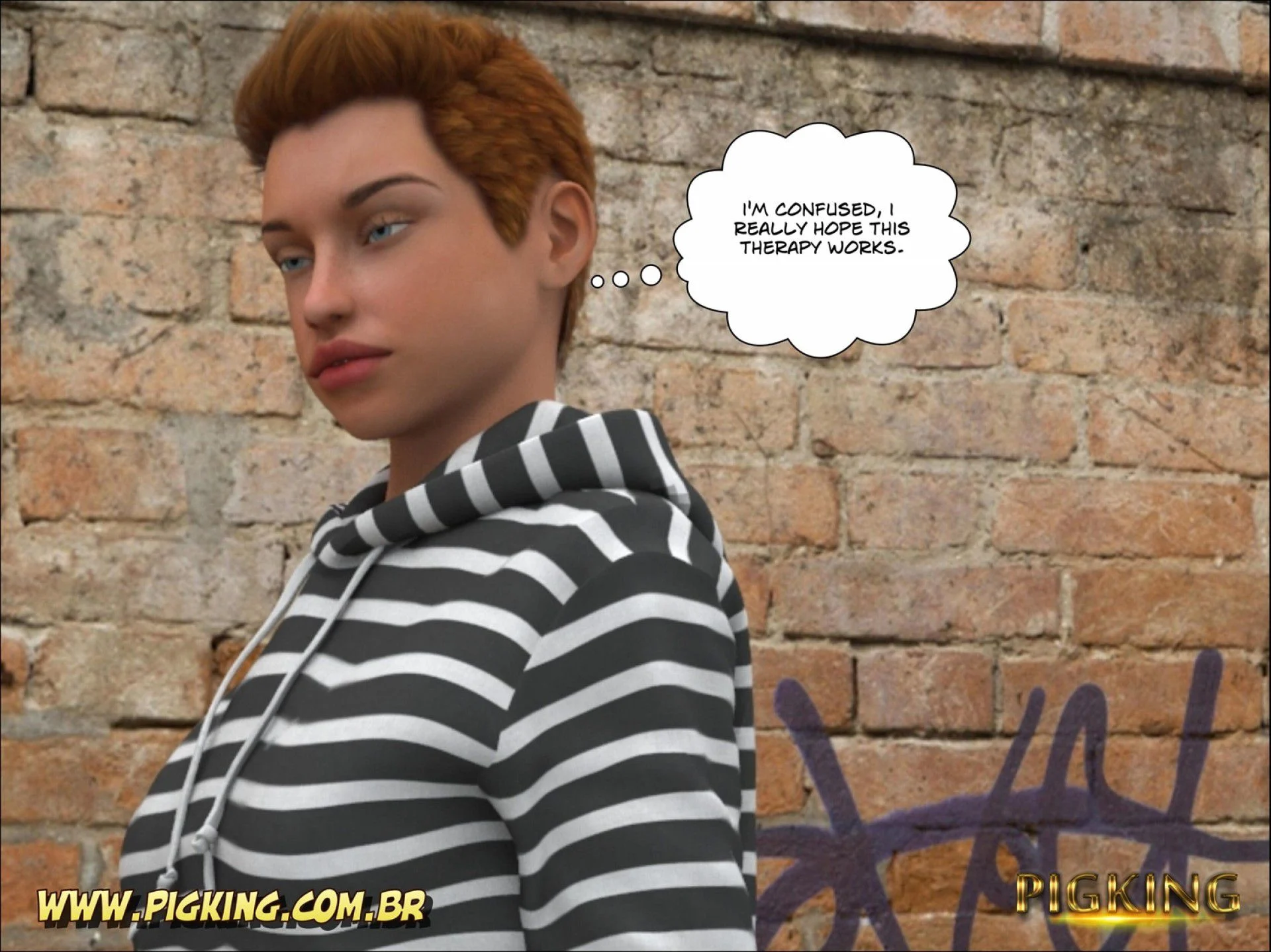 Touch Therapy – Alan, Chaiene, Alreon [PigKing] 1 . Touch Therapy - Alan, Alex, Bob - Chapter 1 [PigKing] – page 6