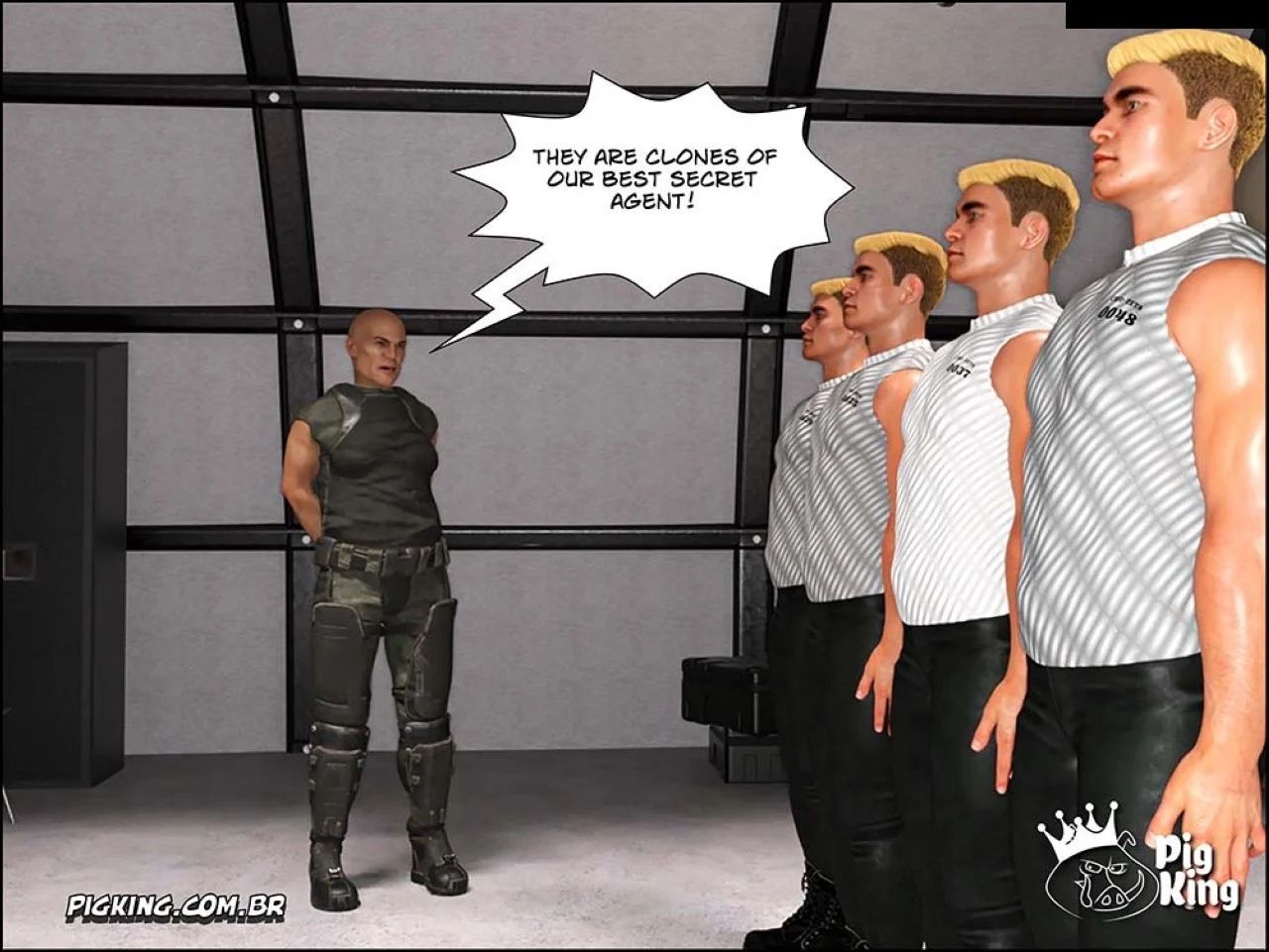 Touch Therapy – Alan, Chaiene, Alreon [PigKing] 11 . Alan - LQ - Chapter 11 [PigKing] – page 56
