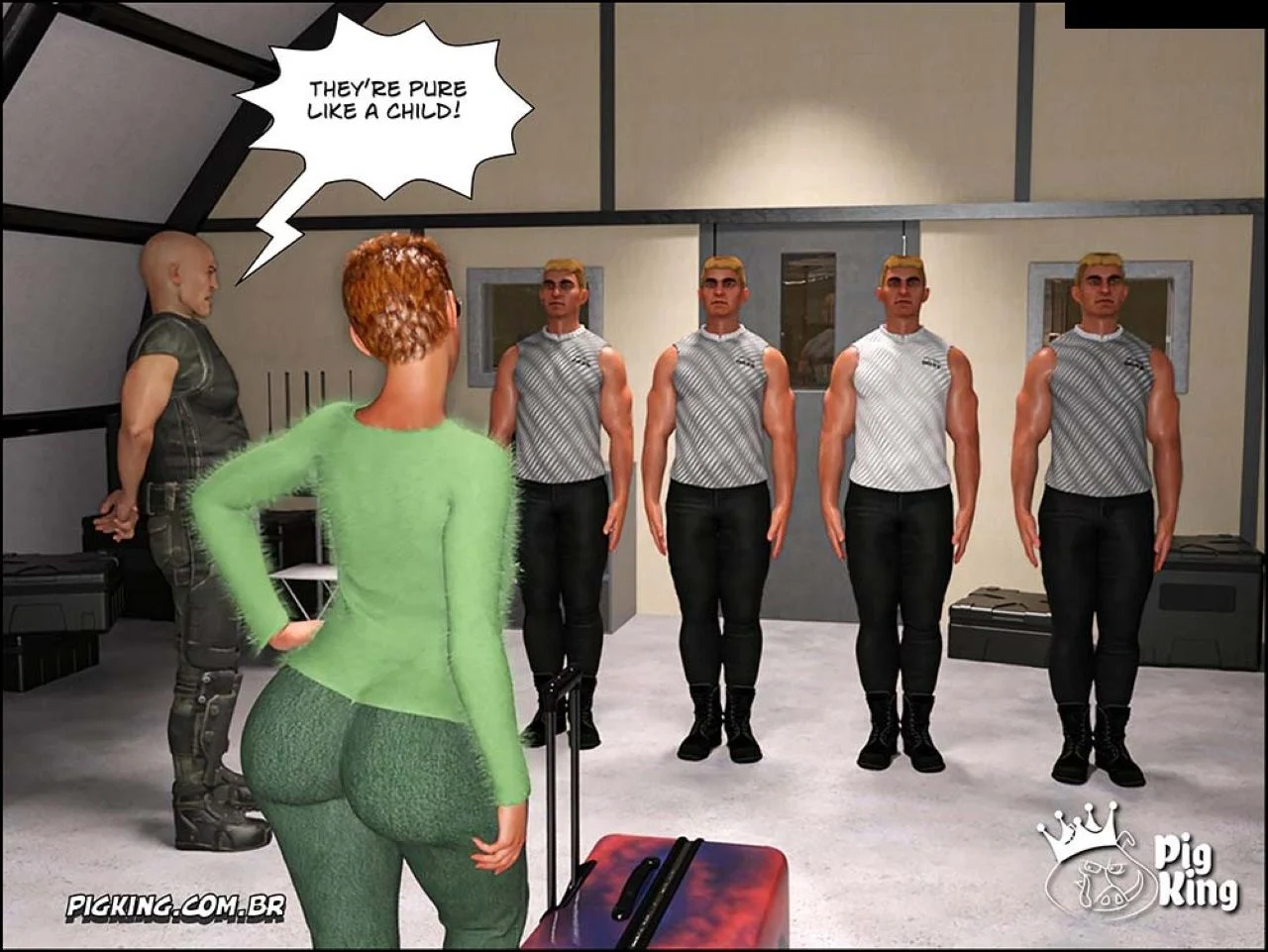 Touch Therapy – Alan, Chaiene, Alreon [PigKing] 11 . Alan - LQ - Chapter 11 [PigKing] – page 58