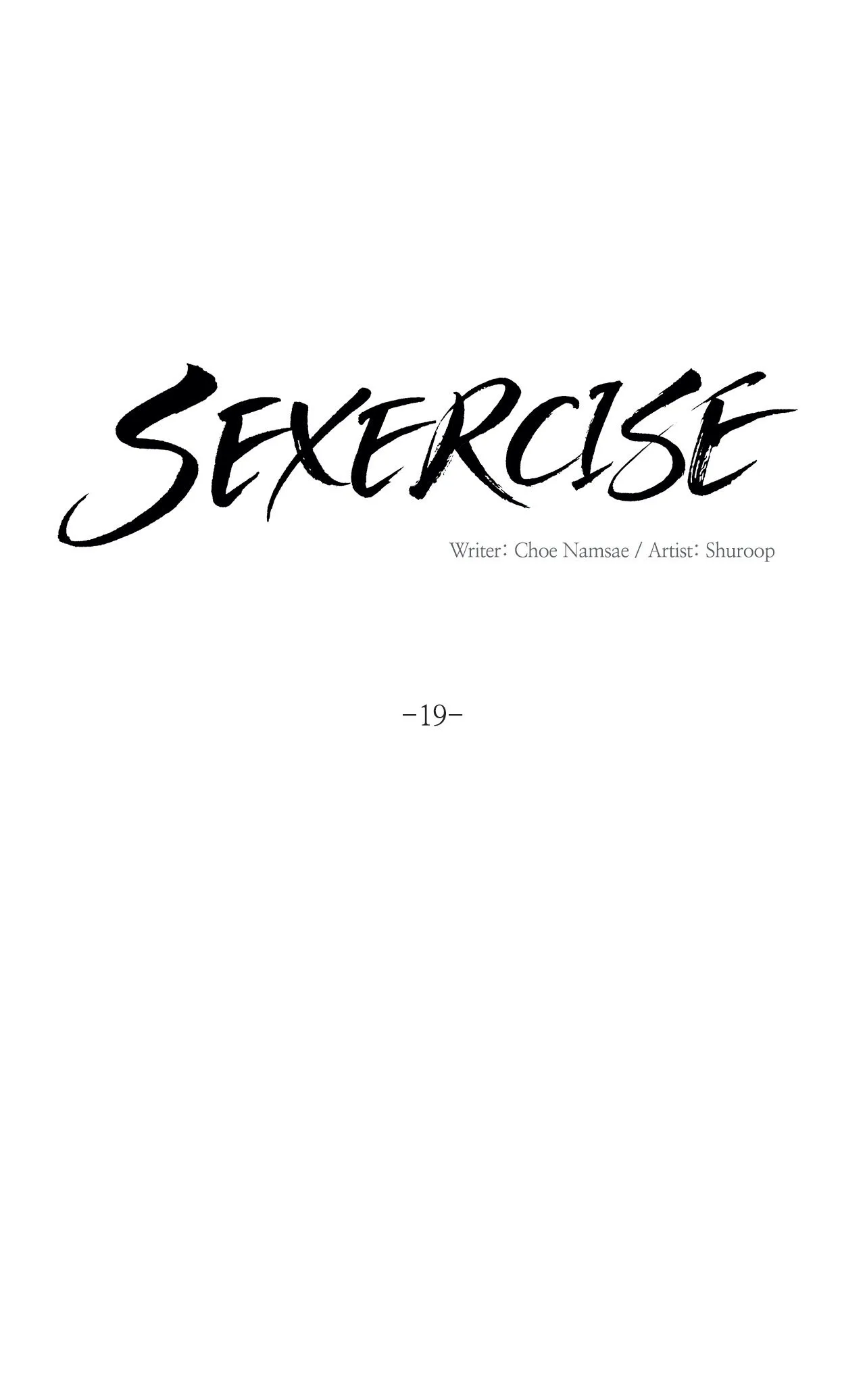 Sexercise Chapter 19 – page 1