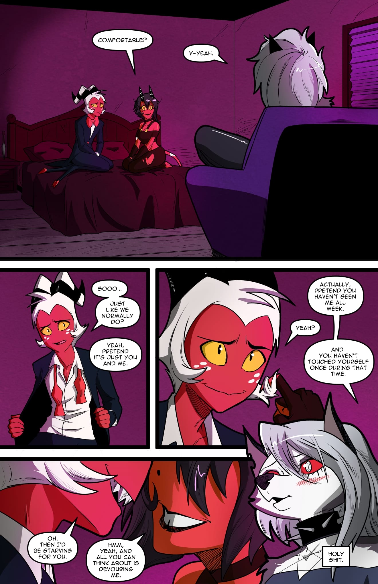 Helluva Trio (Helluva Boss) [Swain Art] 1 . Helluva Trio - Chapter 1 (Helluva Boss) [Swain Art] – page 20