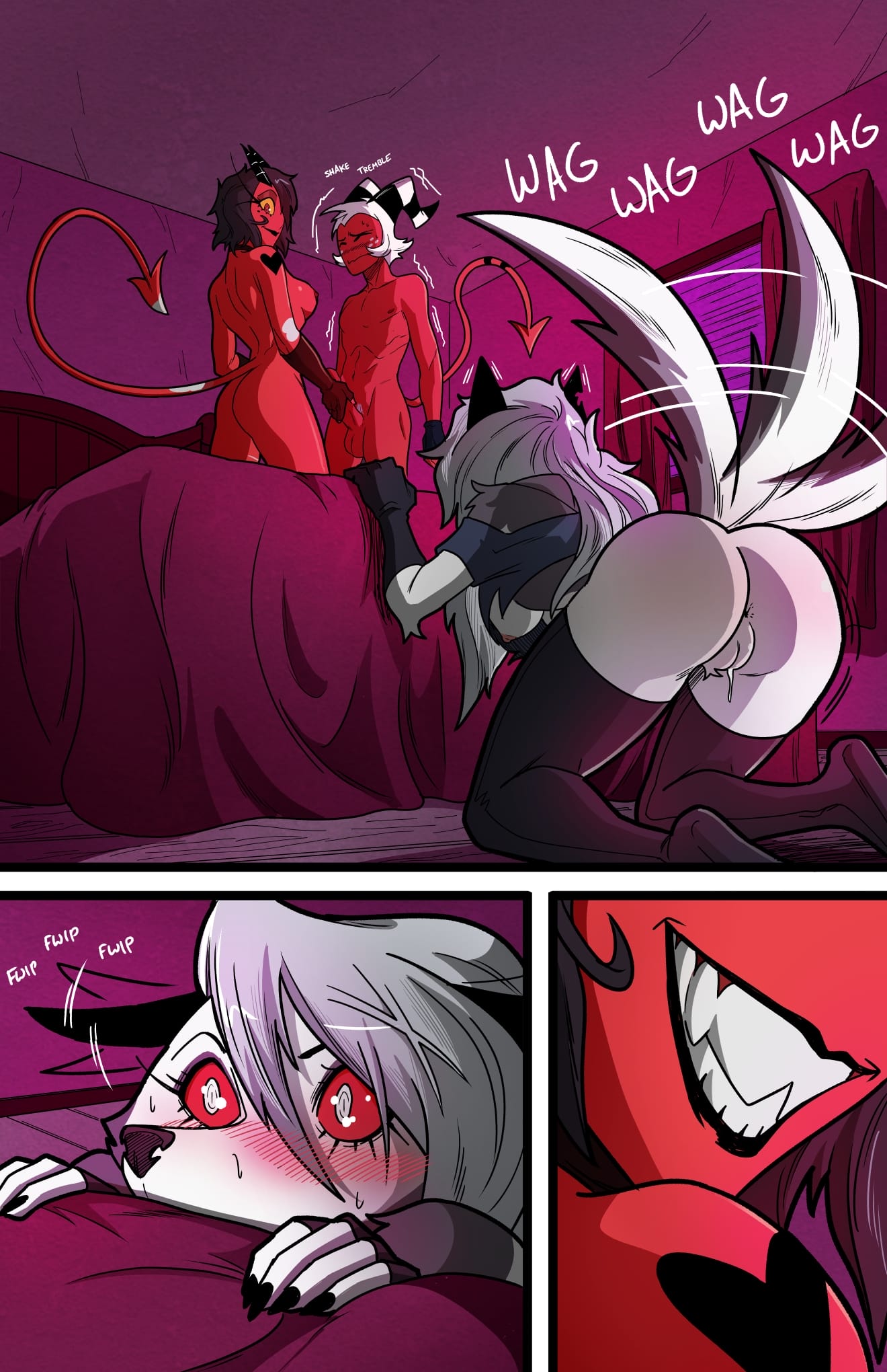 Helluva Trio (Helluva Boss) [Swain Art] 1 . Helluva Trio - Chapter 1 (Helluva Boss) [Swain Art] – page 46