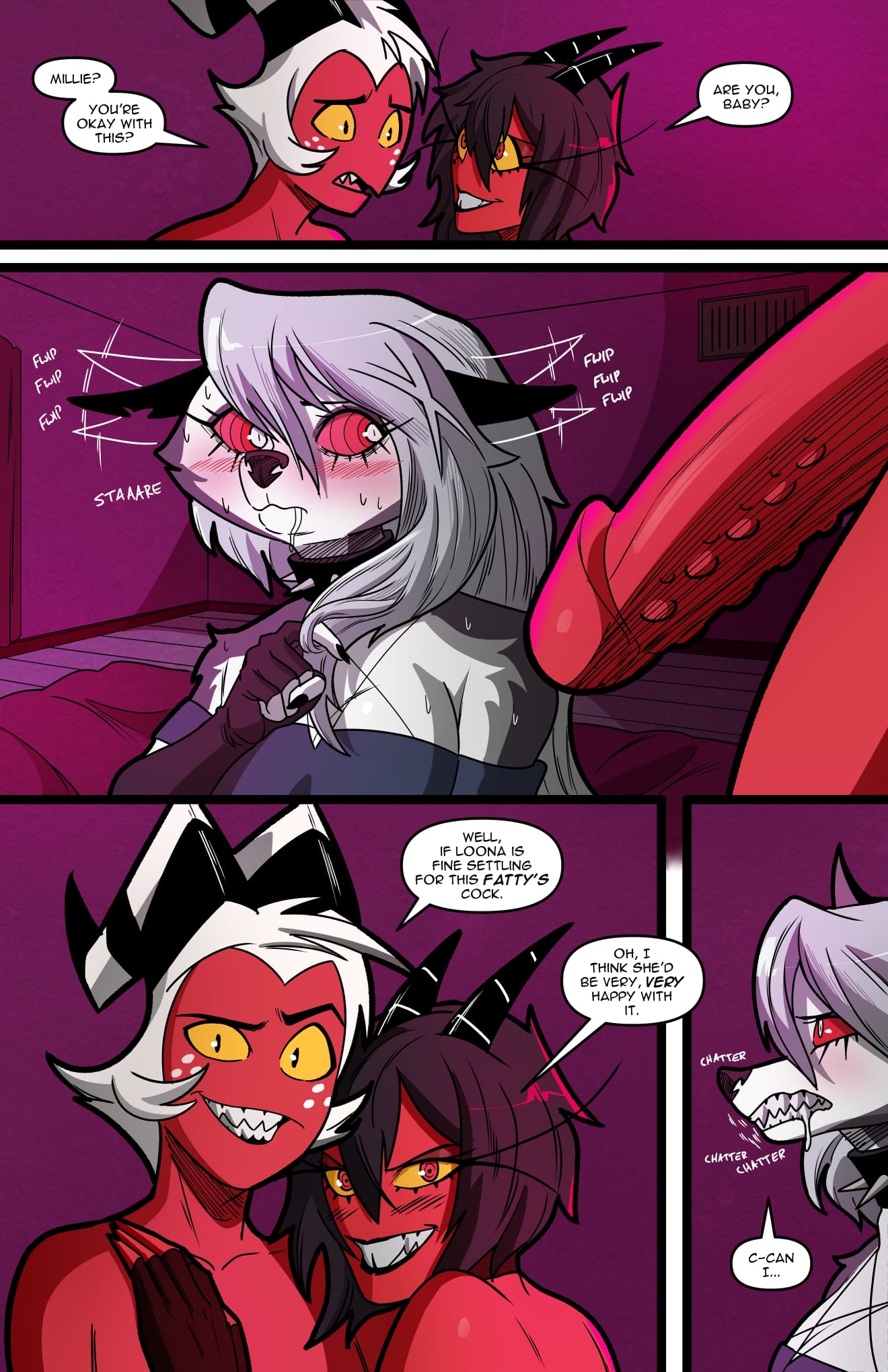 Helluva Trio (Helluva Boss) [Swain Art] 1 . Helluva Trio - Chapter 1 (Helluva Boss) [Swain Art] – page 50