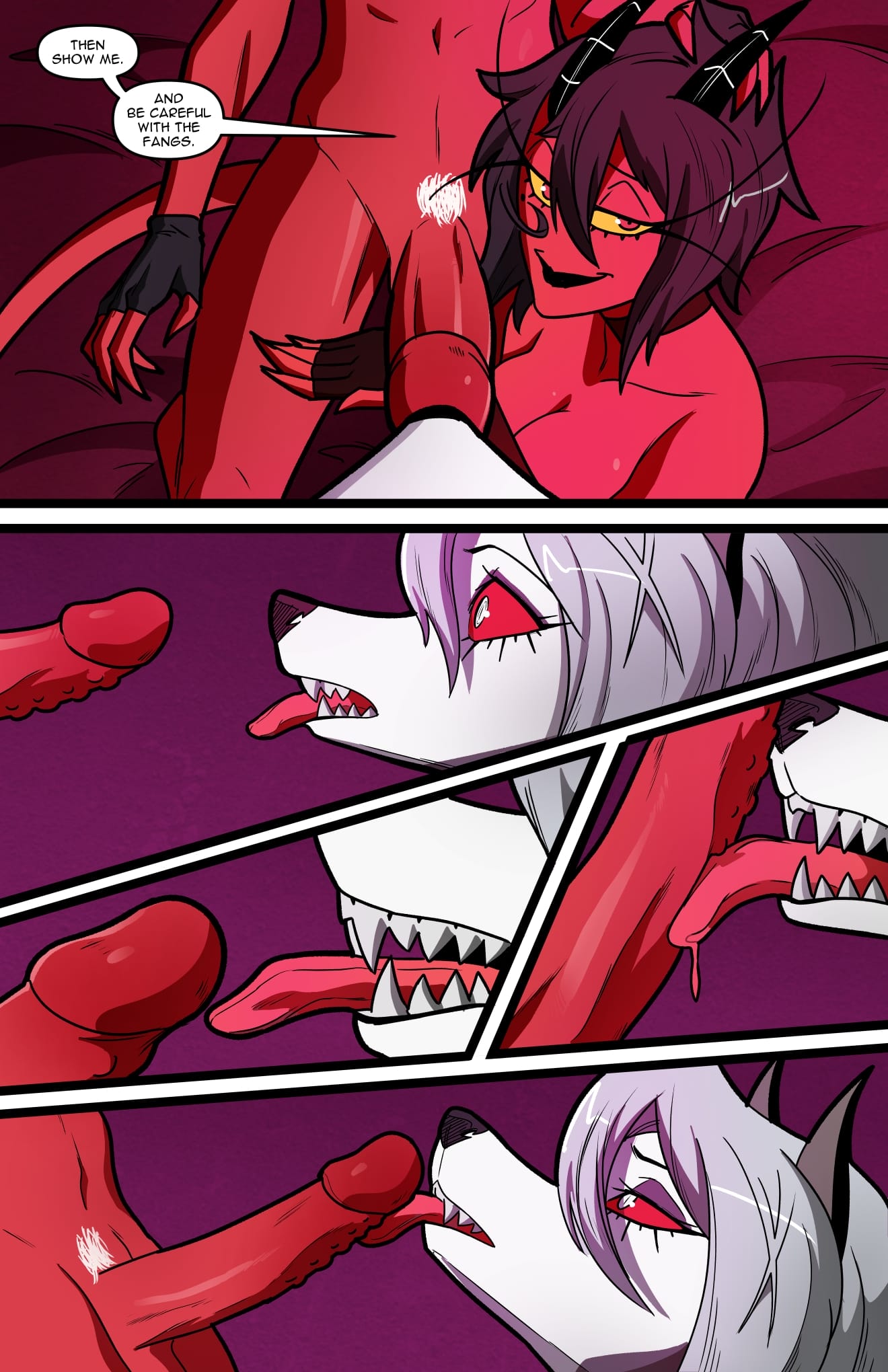 Helluva Trio (Helluva Boss) [Swain Art] 1 . Helluva Trio - Chapter 1 (Helluva Boss) [Swain Art] – page 55