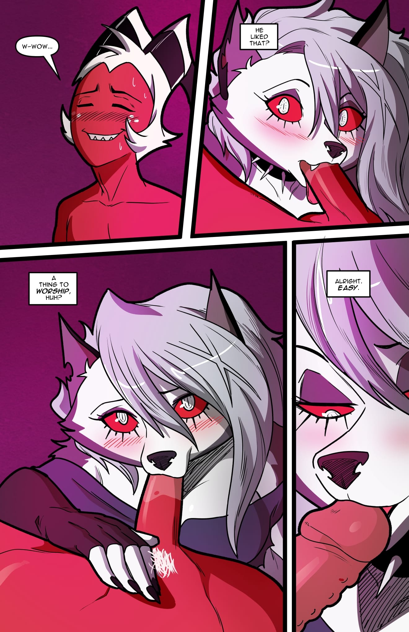 Helluva Trio (Helluva Boss) [Swain Art] 1 . Helluva Trio - Chapter 1 (Helluva Boss) [Swain Art] – page 56