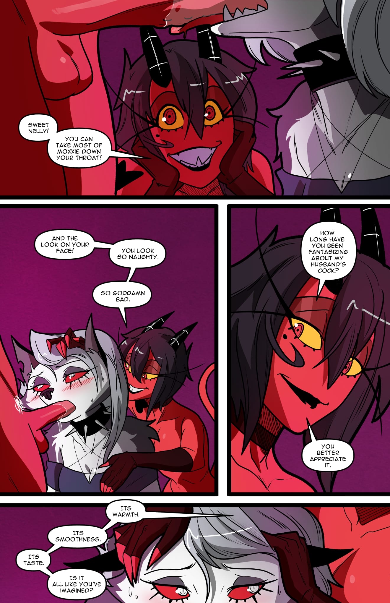 Helluva Trio (Helluva Boss) [Swain Art] 1 . Helluva Trio - Chapter 1 (Helluva Boss) [Swain Art] – page 59