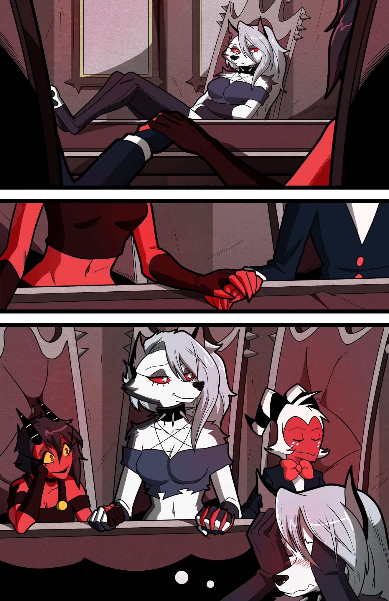Helluva Trio (Helluva Boss) [Swain Art] 1 . Helluva Trio - Chapter 1 (Helluva Boss) [Swain Art] – page 8