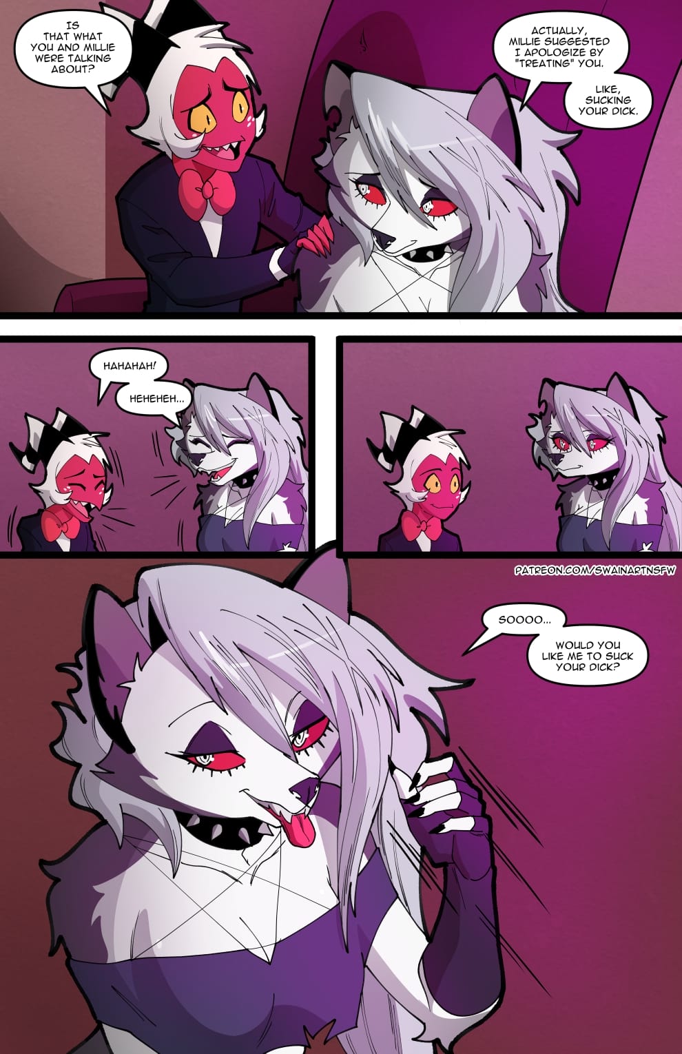 Helluva Trio (Helluva Boss) [Swain Art] 2 . Helluva Trio - Chapter 2 (Helluva Boss) [Swain Art] – page 45