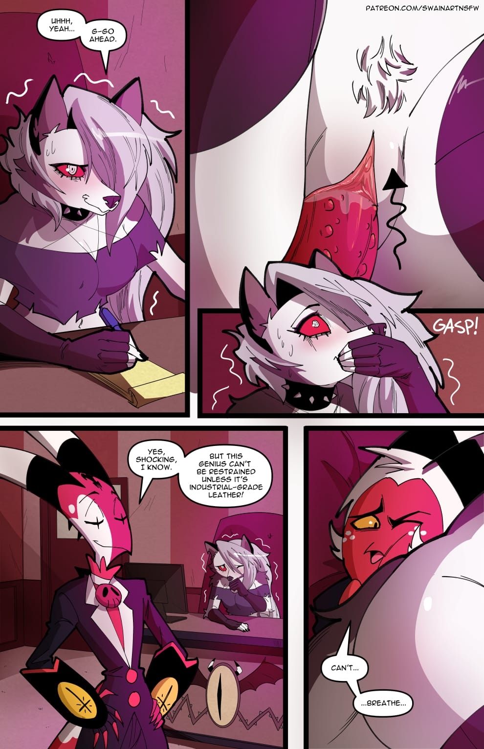 Helluva Trio (Helluva Boss) [Swain Art] 2 . Helluva Trio - Chapter 2 (Helluva Boss) [Swain Art] – page 53