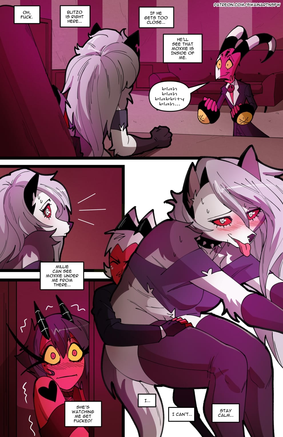 Helluva Trio (Helluva Boss) [Swain Art] 2 . Helluva Trio - Chapter 2 (Helluva Boss) [Swain Art] – page 54