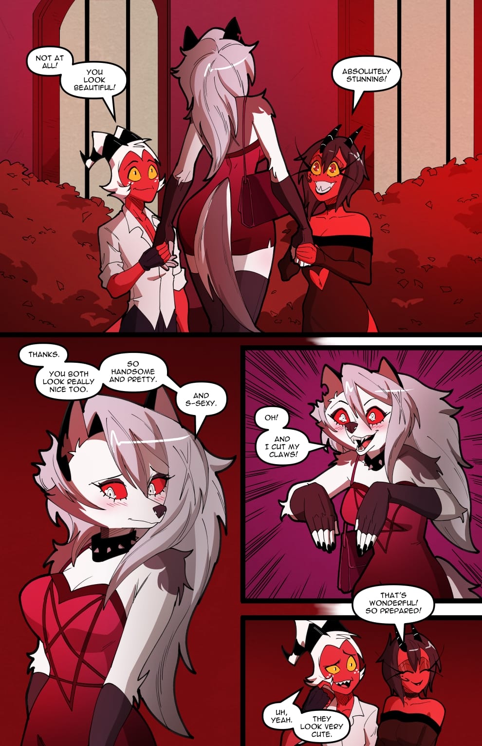 Helluva Trio (Helluva Boss) [Swain Art] 2 . Helluva Trio - Chapter 2 (Helluva Boss) [Swain Art] – page 61