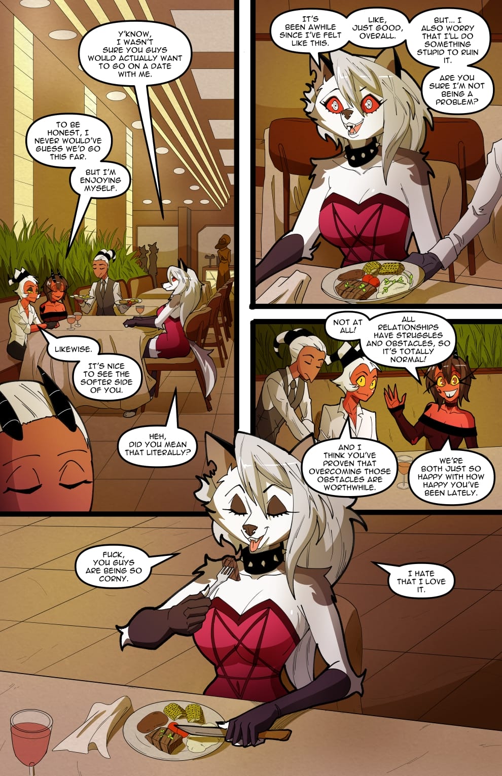 Helluva Trio (Helluva Boss) [Swain Art] 2 . Helluva Trio - Chapter 2 (Helluva Boss) [Swain Art] – page 63
