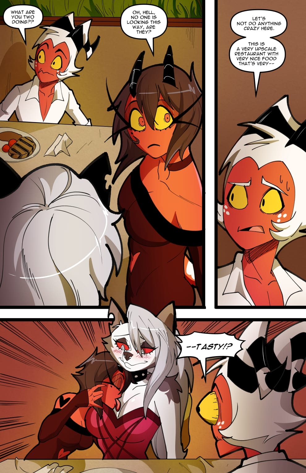 Helluva Trio (Helluva Boss) [Swain Art] 2 . Helluva Trio - Chapter 2 (Helluva Boss) [Swain Art] – page 66