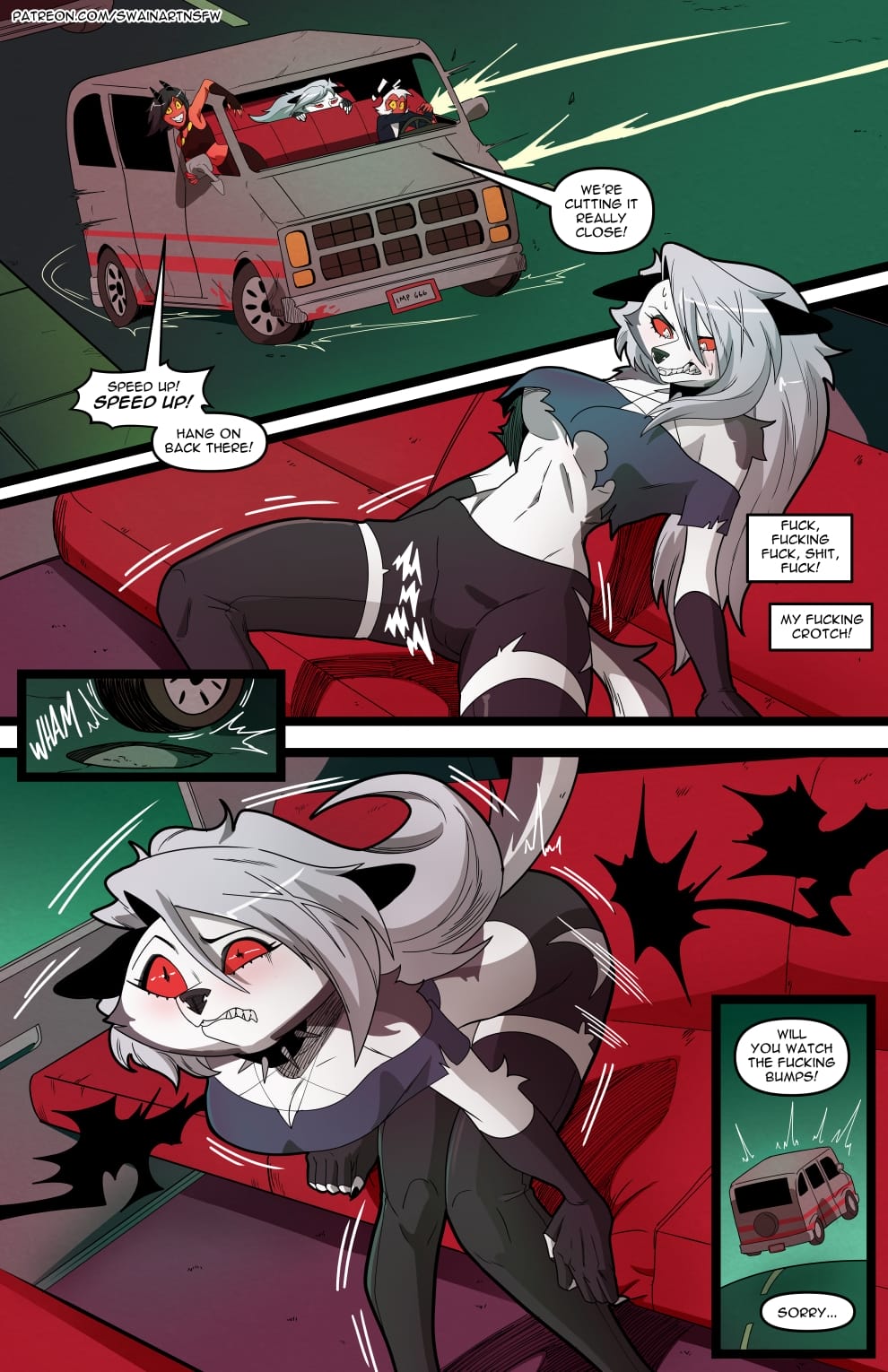 Helluva Trio (Helluva Boss) [Swain Art] 2 . Helluva Trio - Chapter 2 (Helluva Boss) [Swain Art] – page 8