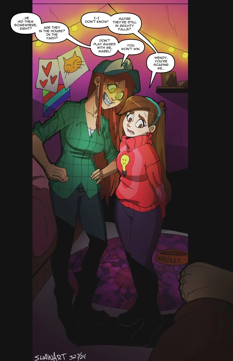Wendy’s Visit (Gravity Falls) [Swain Art] 1 . Wendy's Visit - Chapter 1 (Gravity Falls) [Swain Art] – page 11