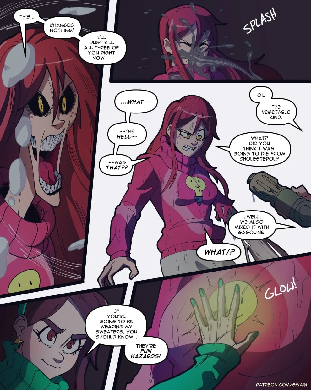 Wendy’s Visit (Gravity Falls) [Swain Art] 1 . Wendy's Visit - Chapter 1 (Gravity Falls) [Swain Art] – page 25
