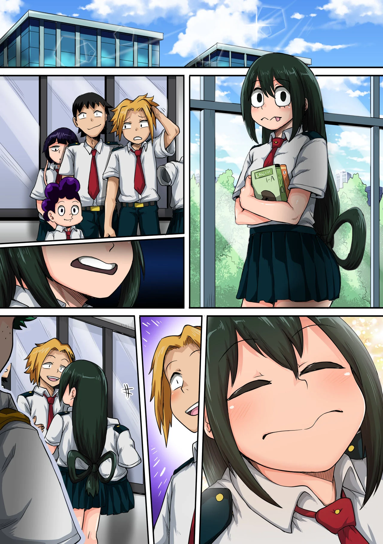 My Harem Academia (Boku No Hero Academia) [Juna Juna Juice] 6 . My Harem Academia - The Frog Girl With Animal Instincts - Chapter 6 (Boku No Hero Academia) [Juna Juna Juice] – page 139