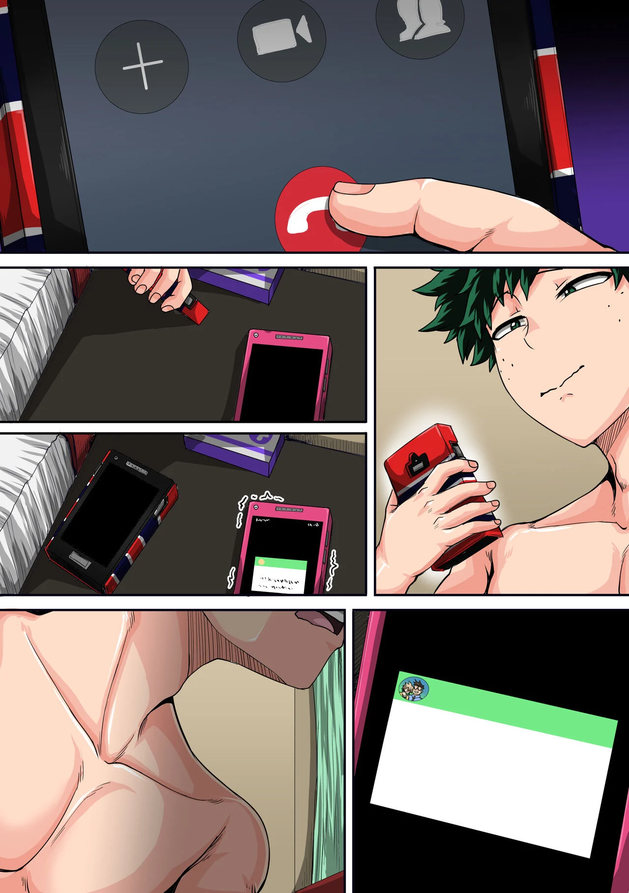 My Harem Academia (Boku No Hero Academia) [Juna Juna Juice] 7.5.1 . My Harem Academia - Bakugou Mama to no Natsuyasumi 3-1 - Chapter 7 (Boku No Hero Academia) [Juna Juna Juice] – page 112