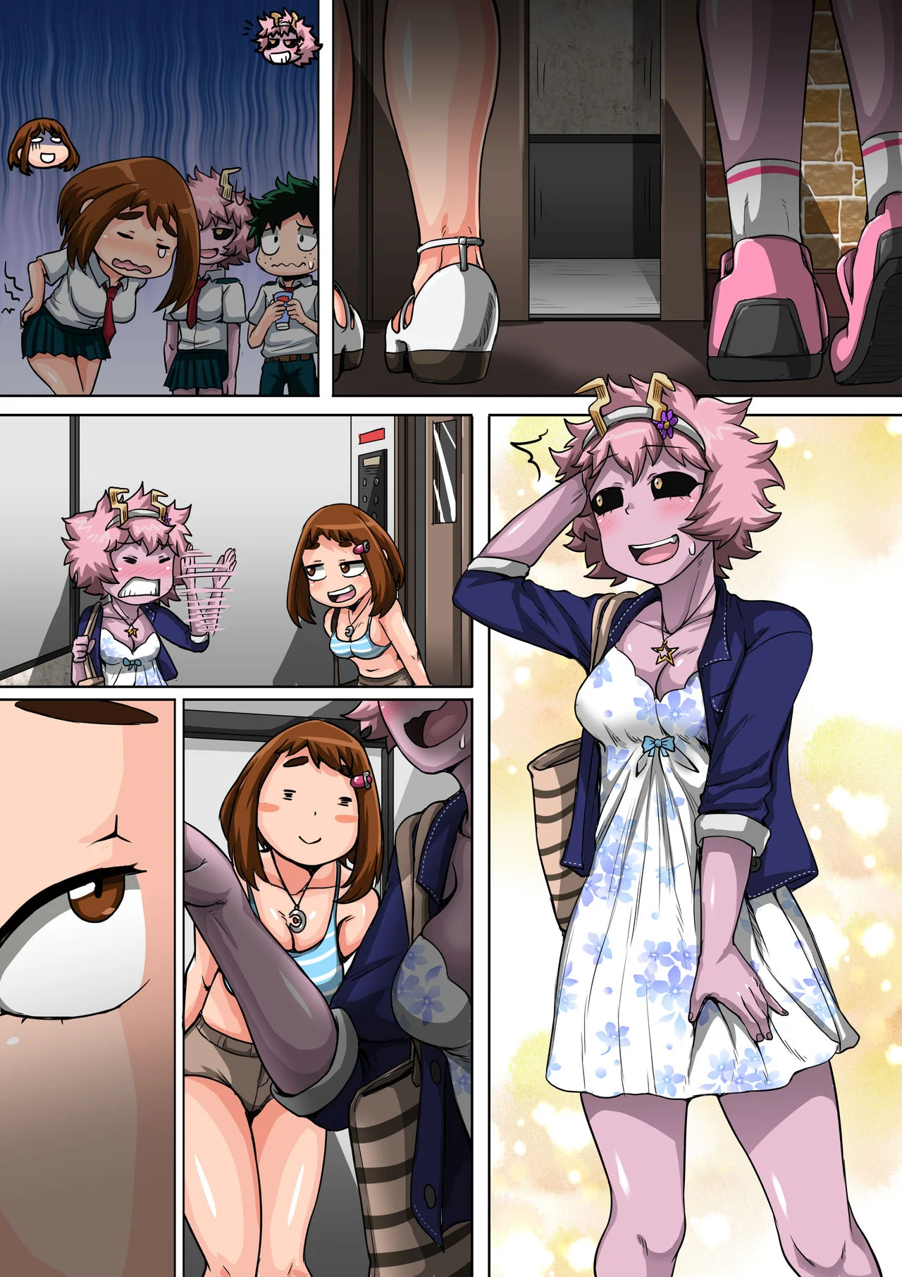 My Harem Academia (Boku No Hero Academia) [Juna Juna Juice] 5 . My Harem Academia - The Start Of A Harem - Chapter 5 (Boku No Hero Academia) [Juna Juna Juice] – page 115