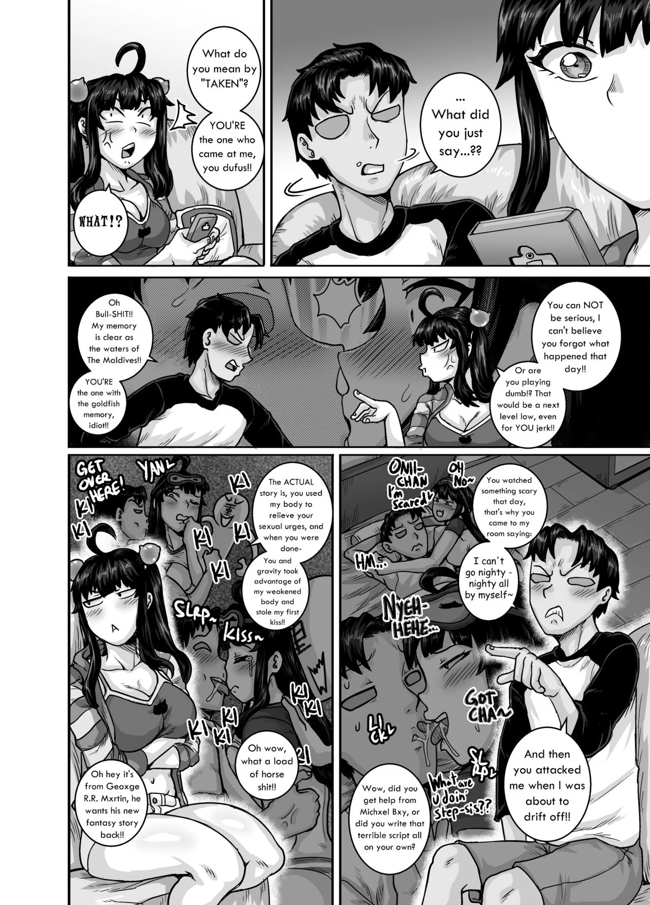 Annoying Sister Needs to Be Scolded!! [Juna Juna Juice] 2 . Annoying Sister Needs to Be Scolded!!  - Chapter 2 [Juna Juna Juice] – page 54