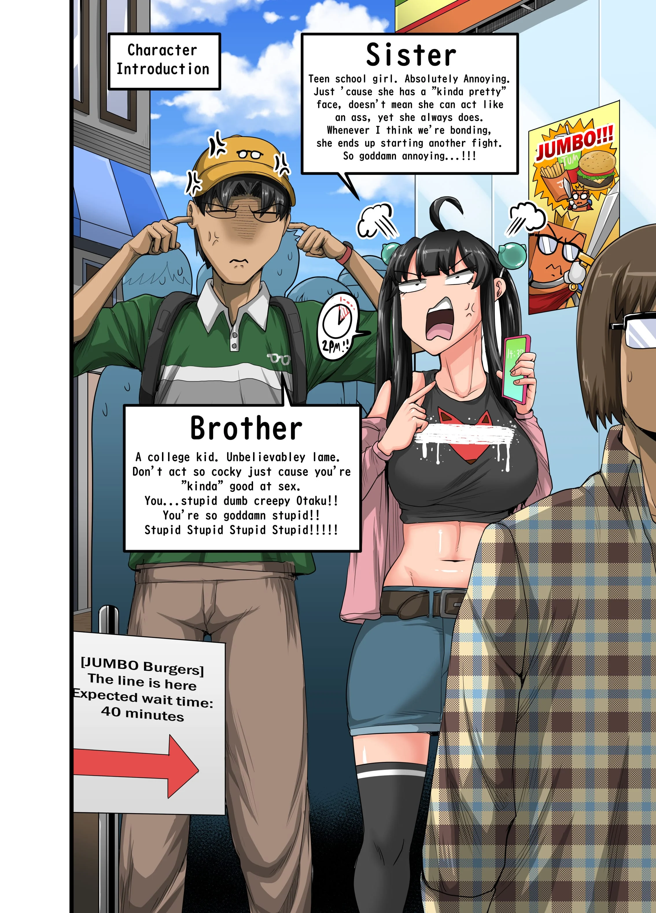 Annoying Sister Needs to Be Scolded!! [Juna Juna Juice] 3 . Annoying Sister Needs to Be Scolded!! - Chapter 3 [Juna Juna Juice] – page 2