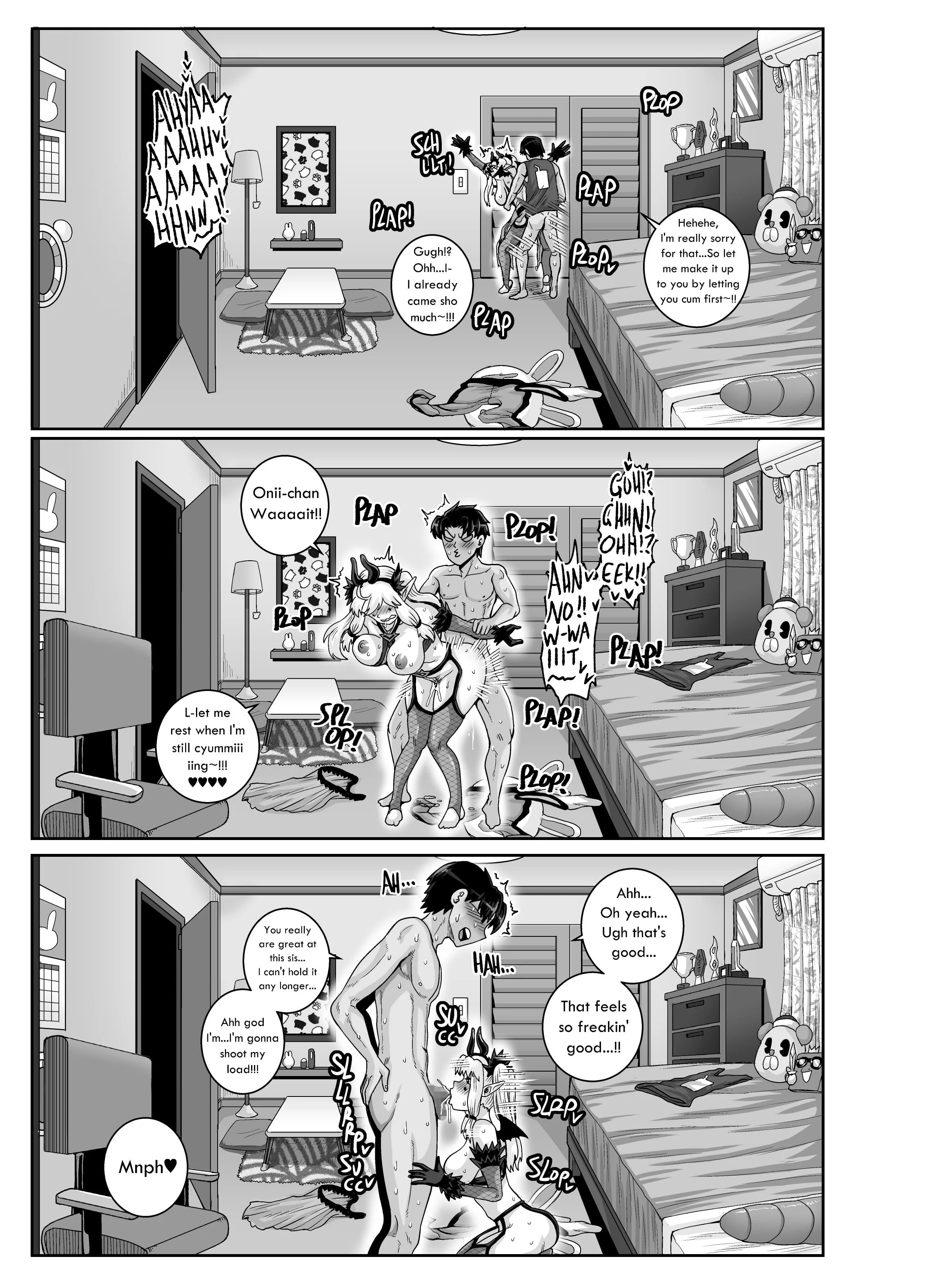 Annoying Sister Needs to Be Scolded!! [Juna Juna Juice] 3 . Annoying Sister Needs to Be Scolded!! - Chapter 3 [Juna Juna Juice] – page 47