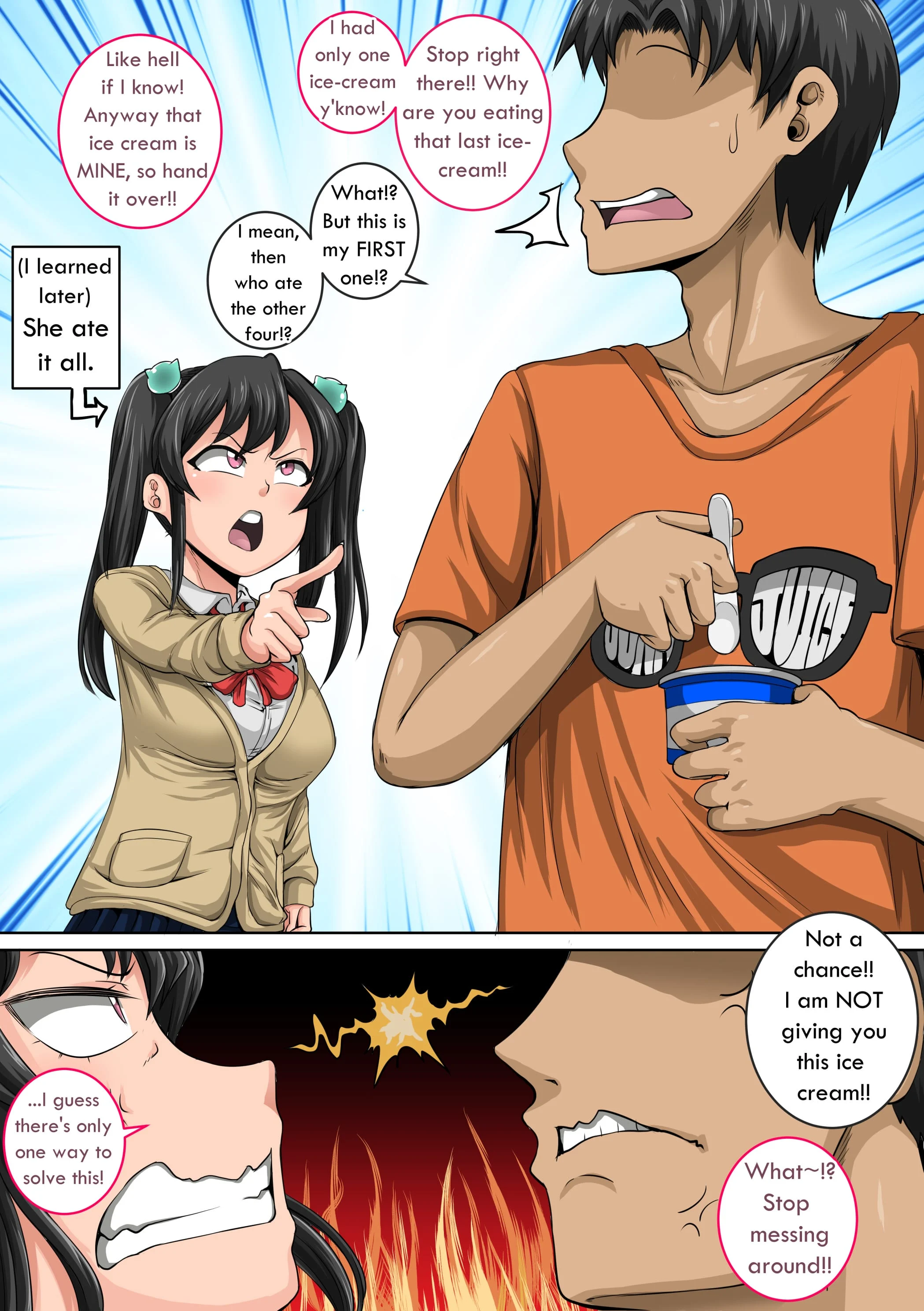Annoying Sister Needs to Be Scolded!! [Juna Juna Juice] 1.5 . Annoying Sister Needs to Be Scolded!! - Summary 1-30 - [Juna Juna Juice] – page 9