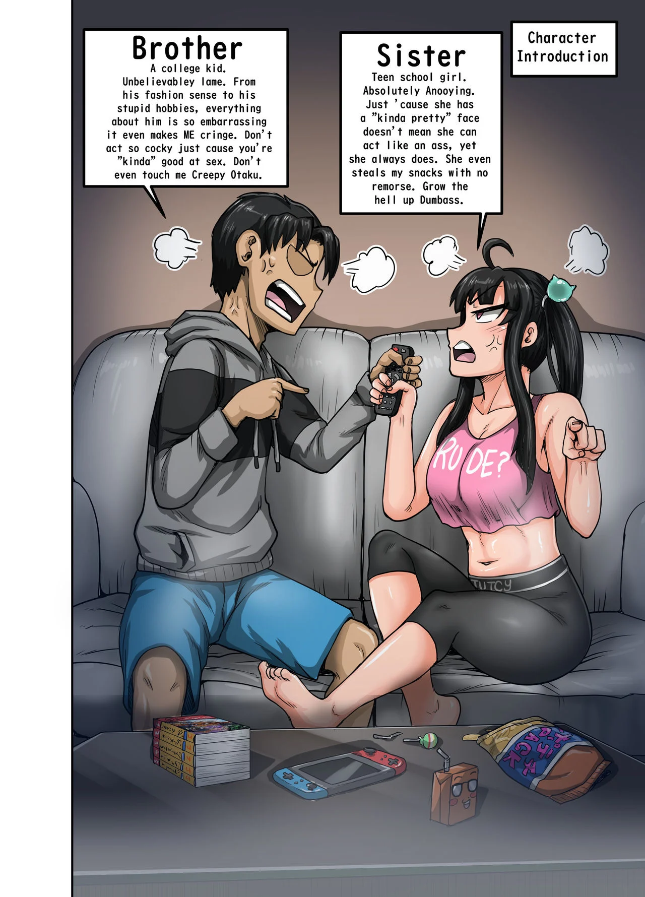 Annoying Sister Needs to Be Scolded!! [Juna Juna Juice] 1 . Annoying Sister Needs to Be Scolded!! - Chapter 1 [Juna Juna Juice] – page 2