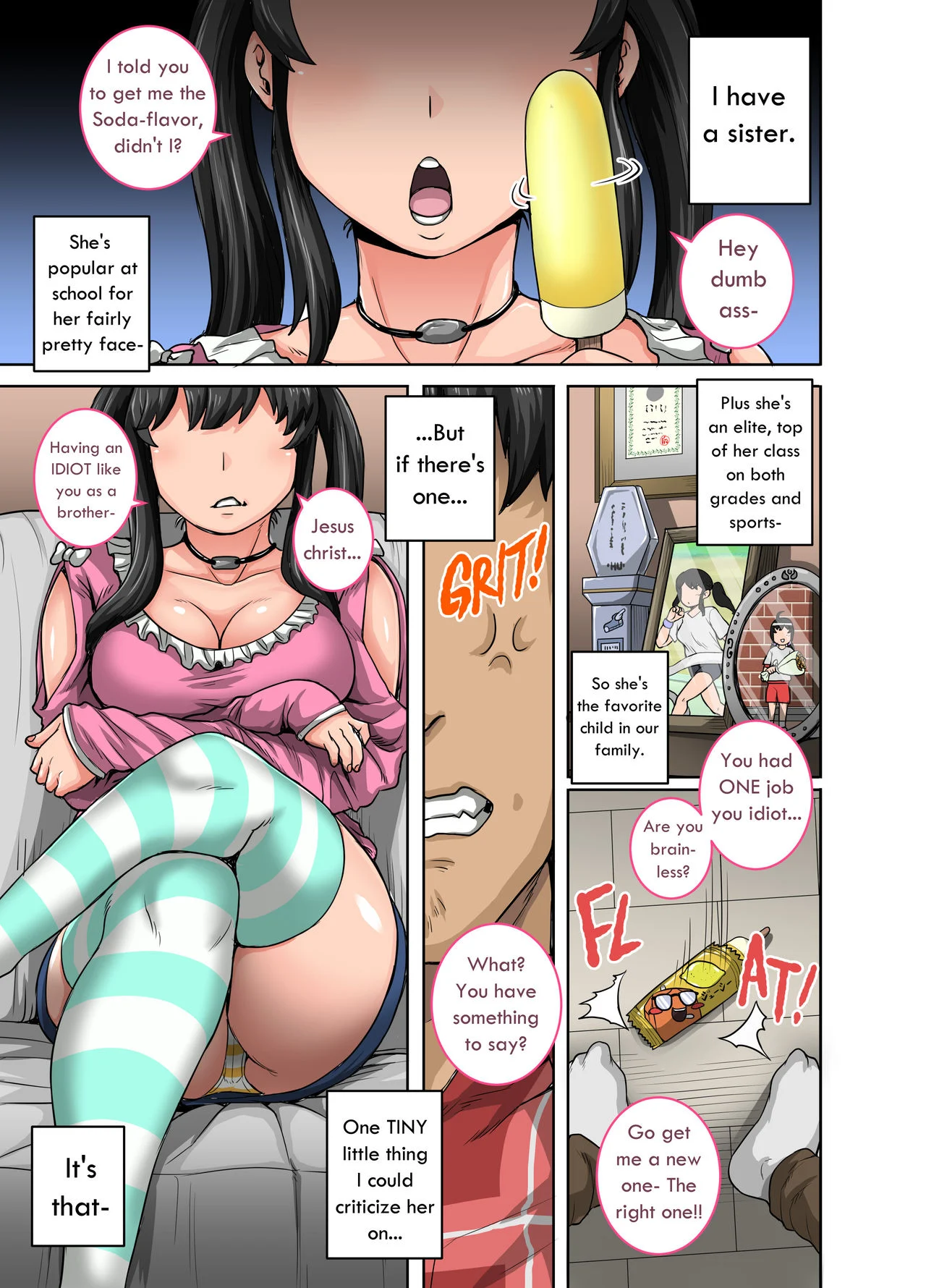 Annoying Sister Needs to Be Scolded!! [Juna Juna Juice] 1 . Annoying Sister Needs to Be Scolded!! - Chapter 1 [Juna Juna Juice] – page 3