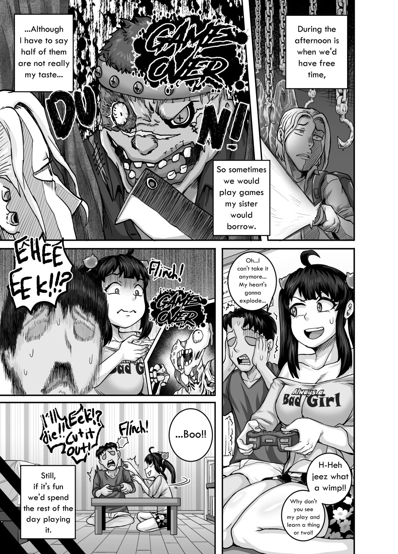 Annoying Sister Needs to Be Scolded!! [Juna Juna Juice] 1 . Annoying Sister Needs to Be Scolded!! - Chapter 1 [Juna Juna Juice] – page 57