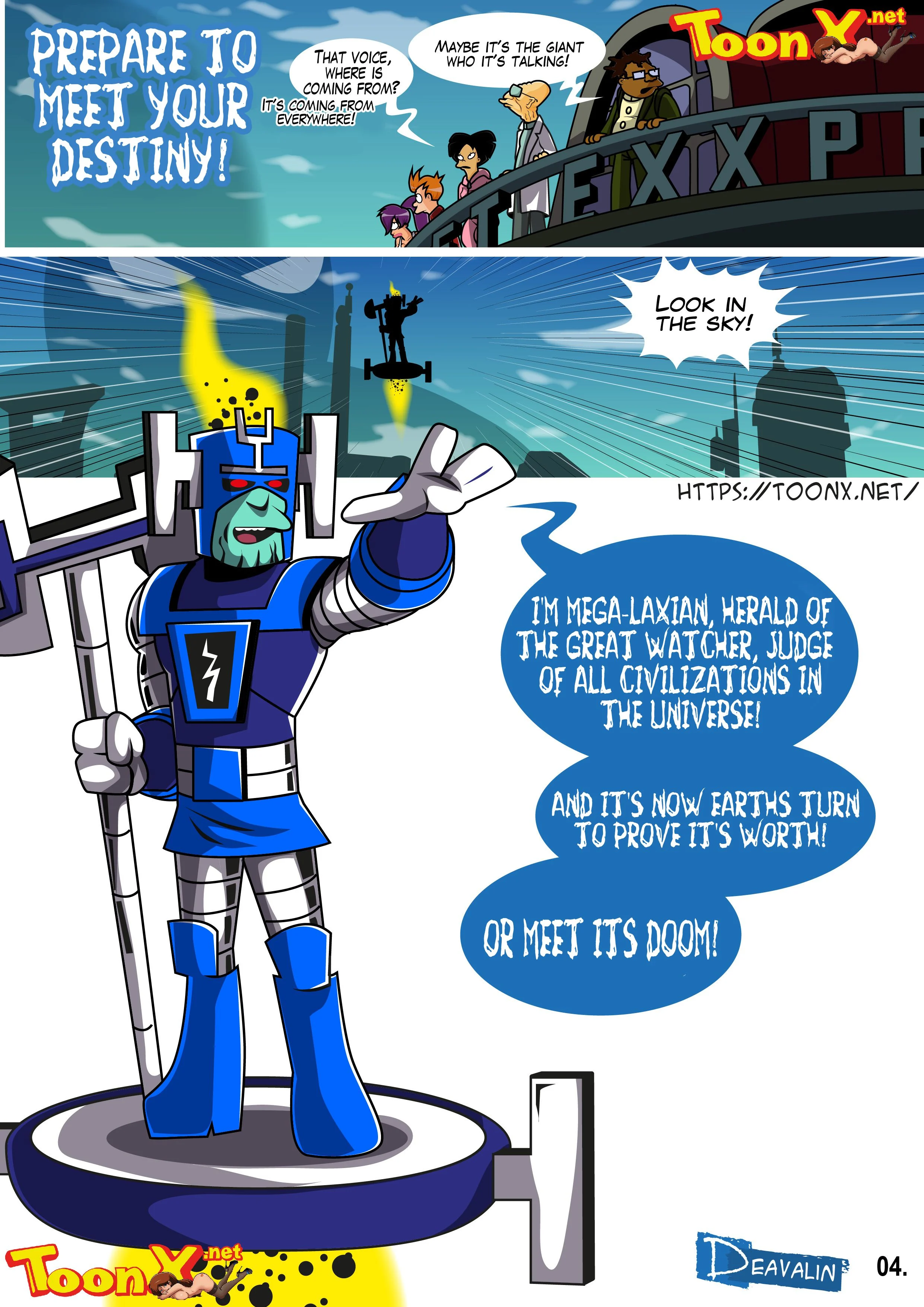 Orgy To Save The Earth (Futurama) [Deavalin] 1 . Orgy To Save The Earth - Chapter 1 (Futurama) [Deavalin] – page 5