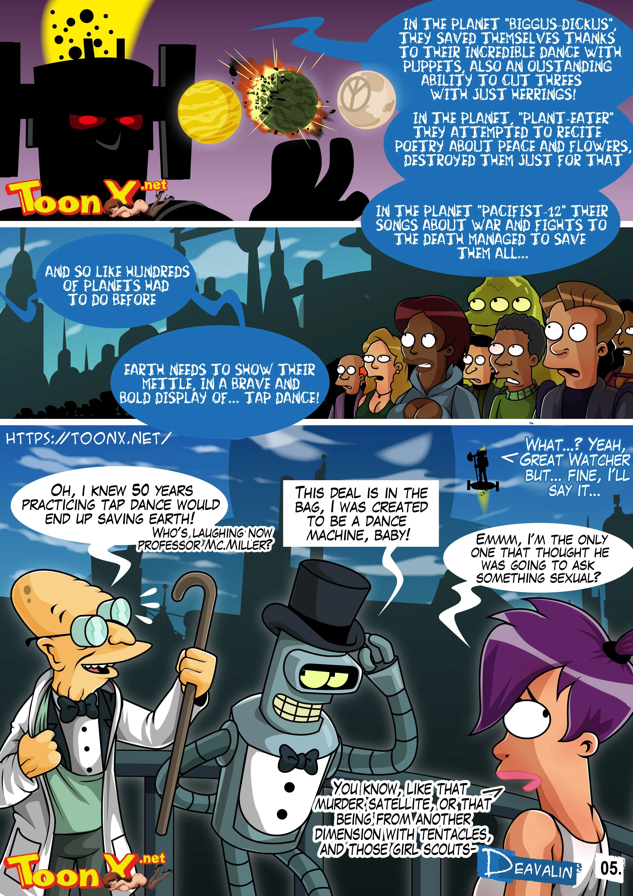 Orgy To Save The Earth (Futurama) [Deavalin] 1 . Orgy To Save The Earth - Chapter 1 (Futurama) [Deavalin] – page 6