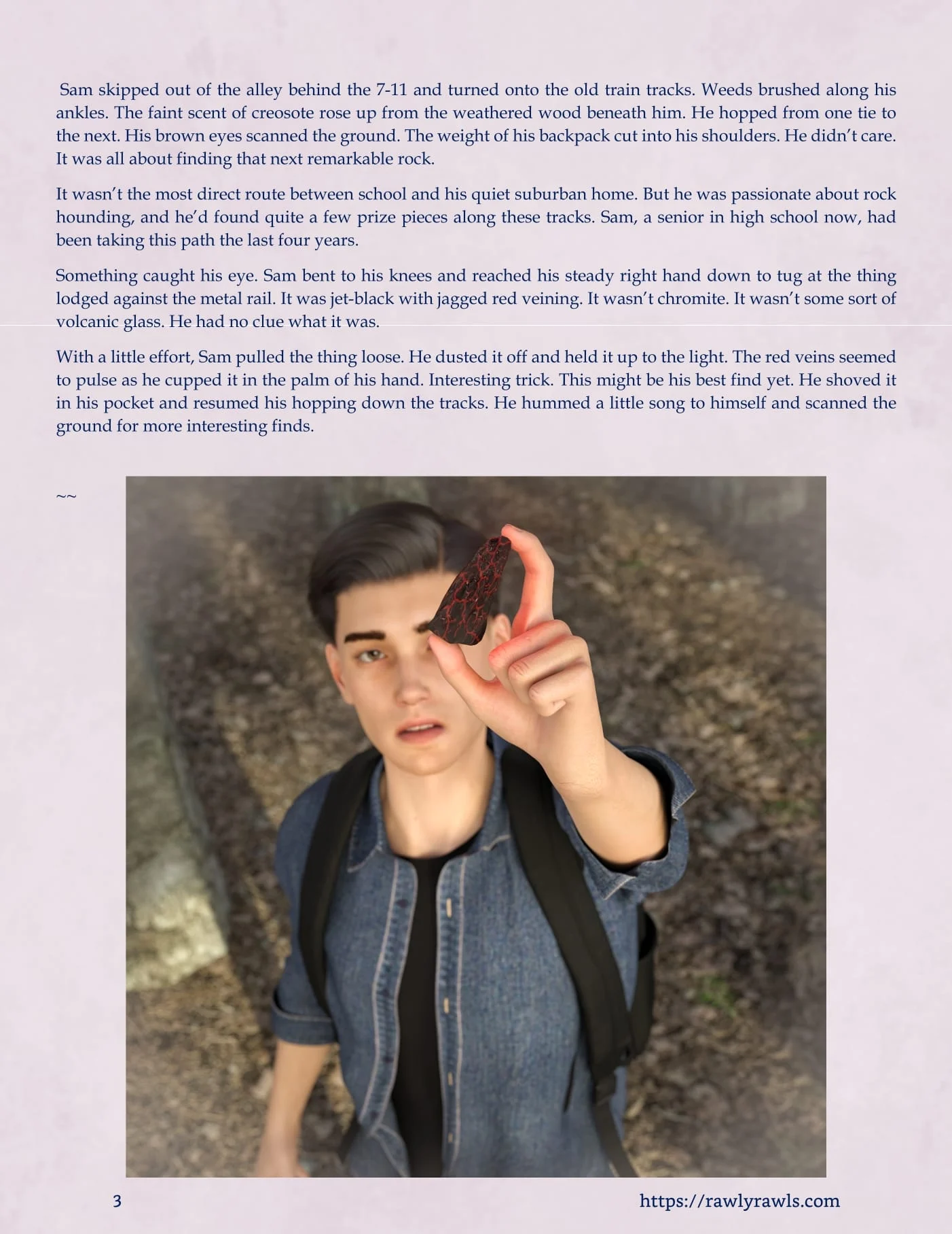 The Dark Stone [RawlyRawls , Redrevivus] 1.1 . The Dark Stone - Chapter 1 - Part 1 [RawlyRawls , Redrevivus] – page 3