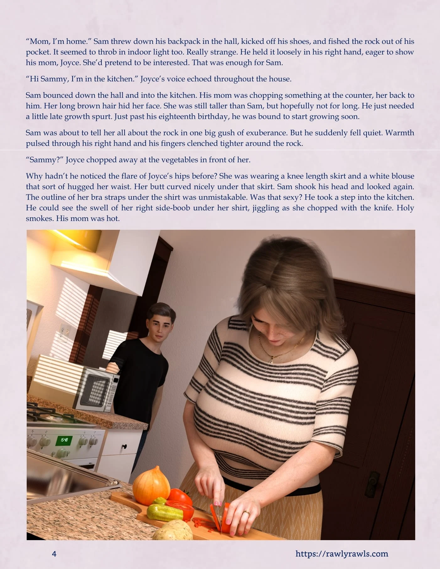 The Dark Stone [RawlyRawls , Redrevivus] 1.1 . The Dark Stone - Chapter 1 - Part 1 [RawlyRawls , Redrevivus] – page 4