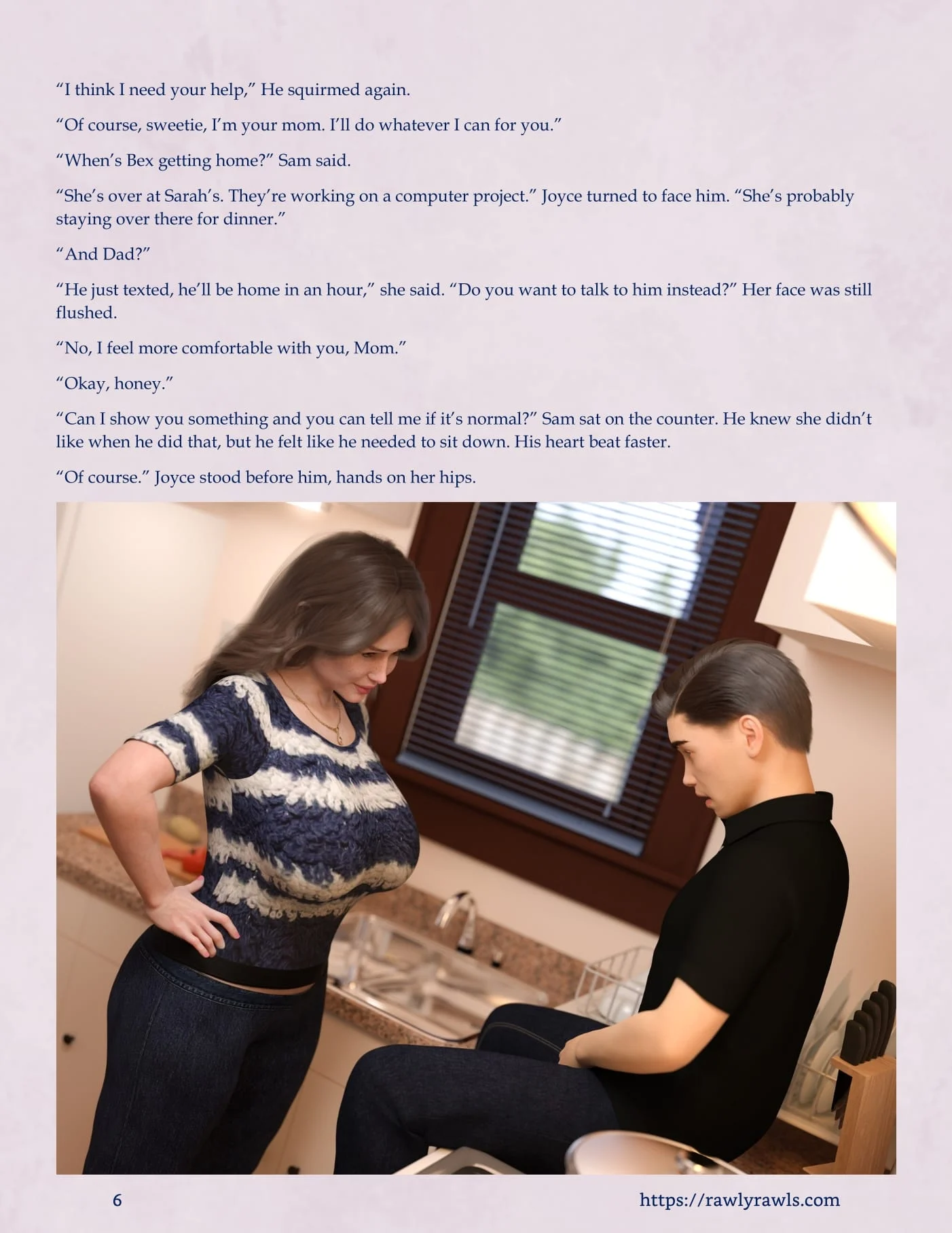 The Dark Stone [RawlyRawls , Redrevivus] 1.2 . The Dark Stone - Chapter 1 - Part 2 [RawlyRawls , Redrevivus] – page 6