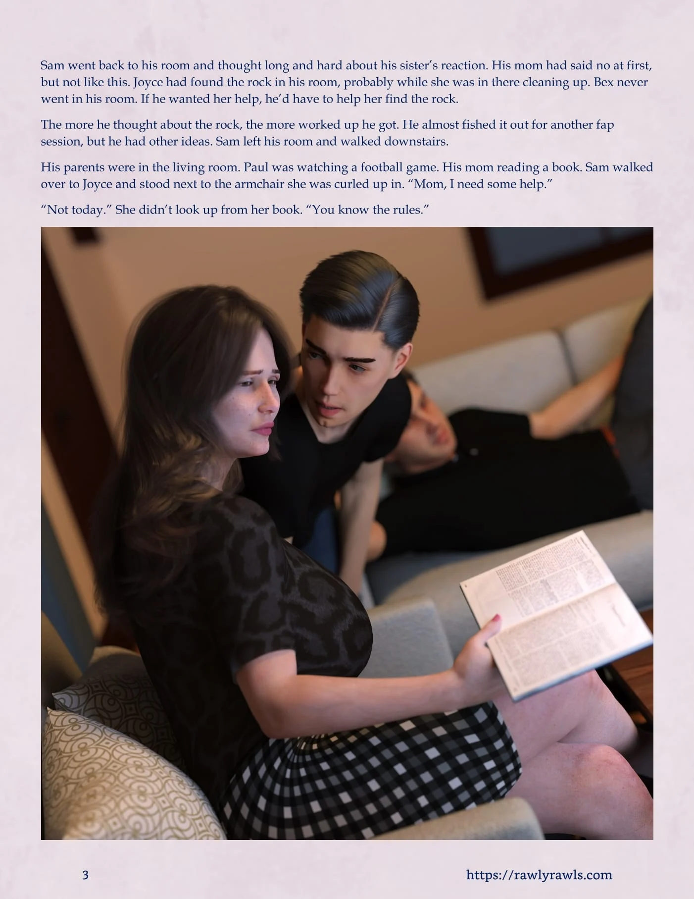 The Dark Stone [RawlyRawls , Redrevivus] 1.3 . The Dark Stone - Chapter 1 - Part 3 [RawlyRawls , Redrevivus] – page 3