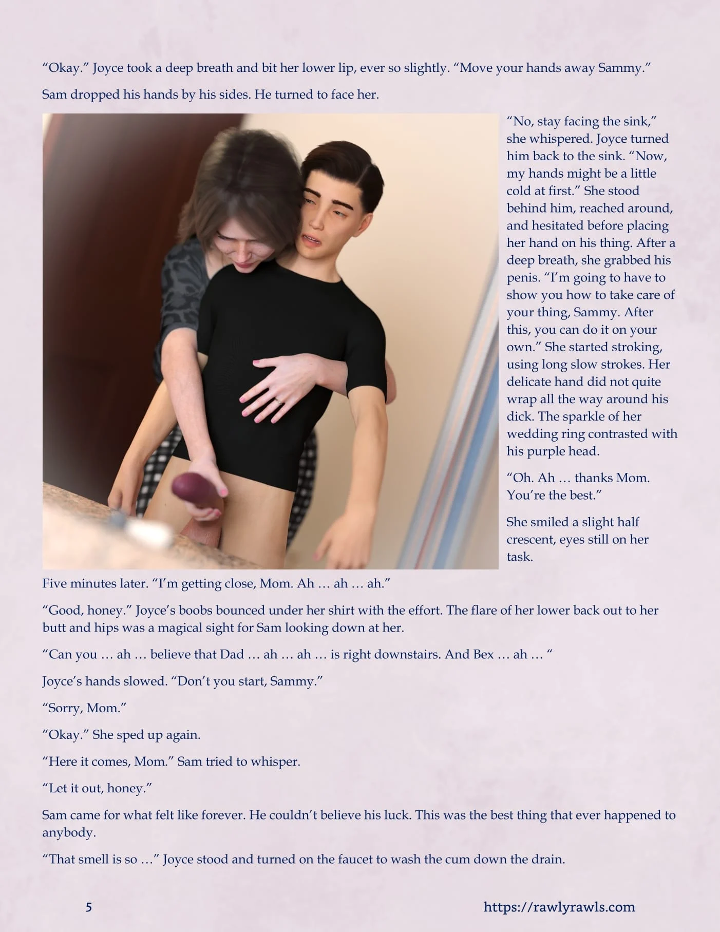 The Dark Stone [RawlyRawls , Redrevivus] 1.3 . The Dark Stone - Chapter 1 - Part 3 [RawlyRawls , Redrevivus] – page 5