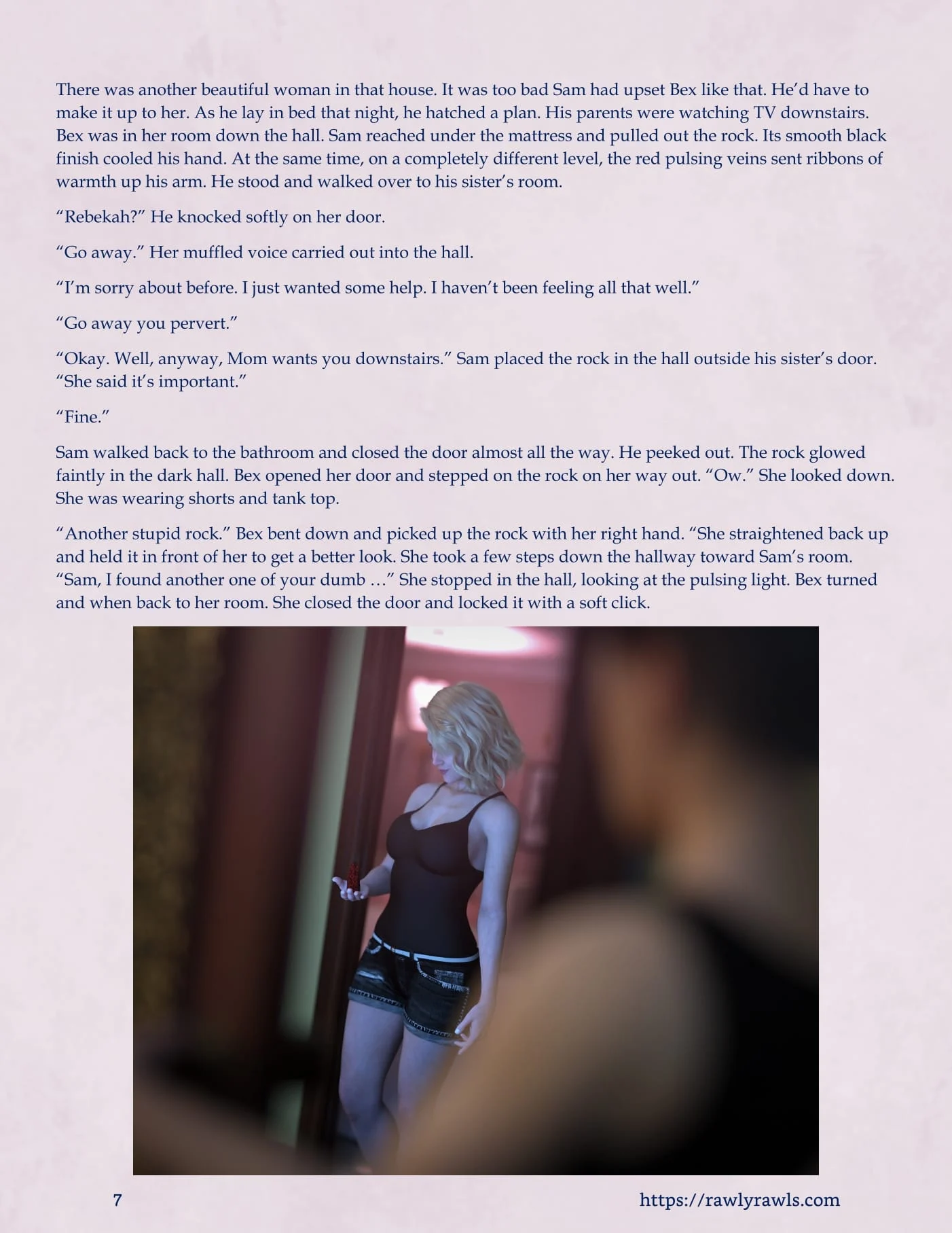 The Dark Stone [RawlyRawls , Redrevivus] 1.3 . The Dark Stone - Chapter 1 - Part 3 [RawlyRawls , Redrevivus] – page 7