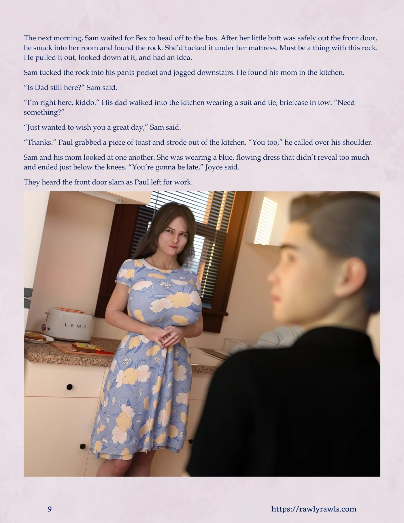 The Dark Stone [RawlyRawls , Redrevivus] 1.3 . The Dark Stone - Chapter 1 - Part 3 [RawlyRawls , Redrevivus] – page 9
