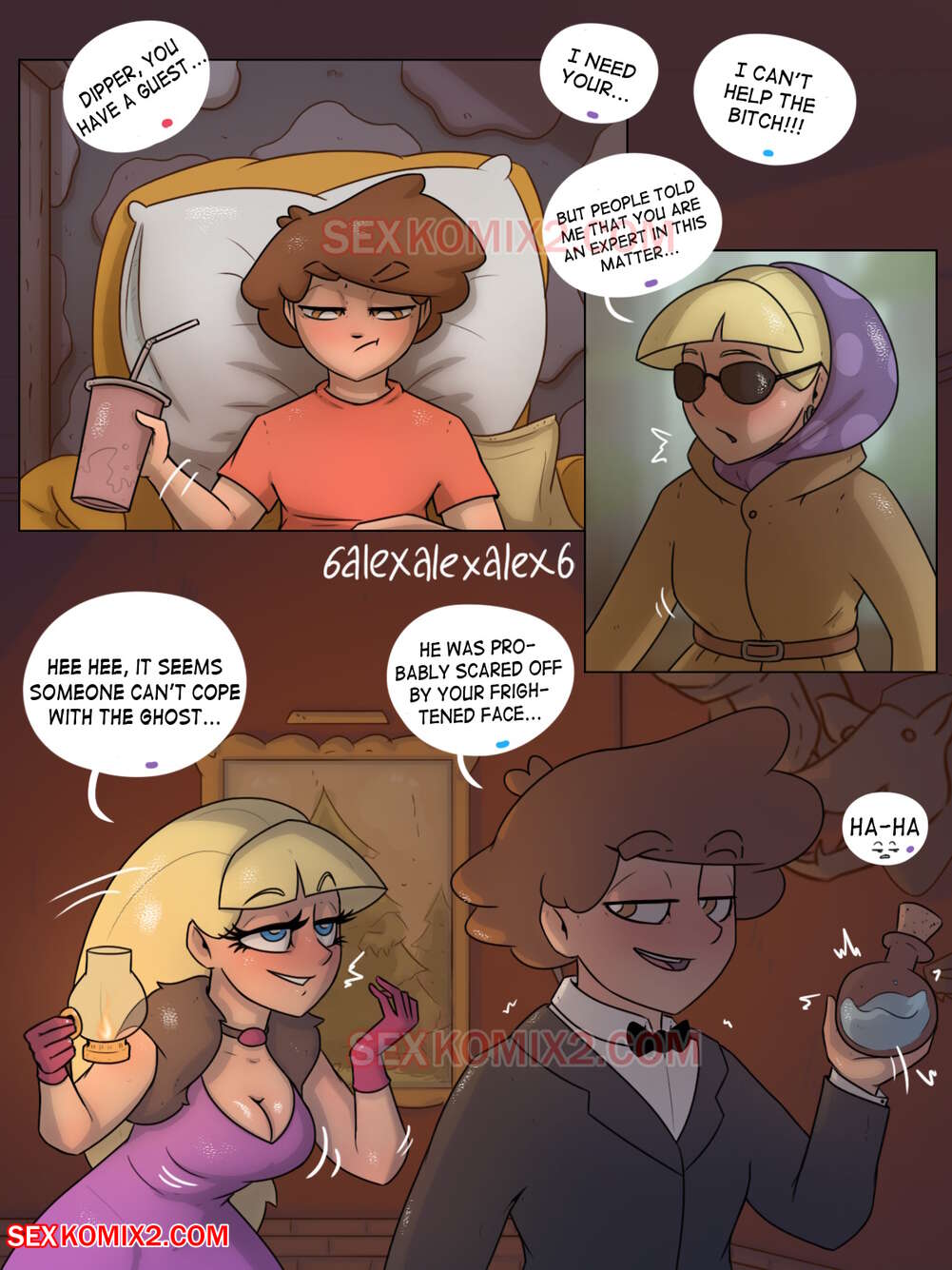 The mystery of the Northwest estate (Gravity Falls) [SexKomix] 1 . The mystery of the Northwest estate - Chapter 1 (Gravity Falls) [SexKomix] – page 2