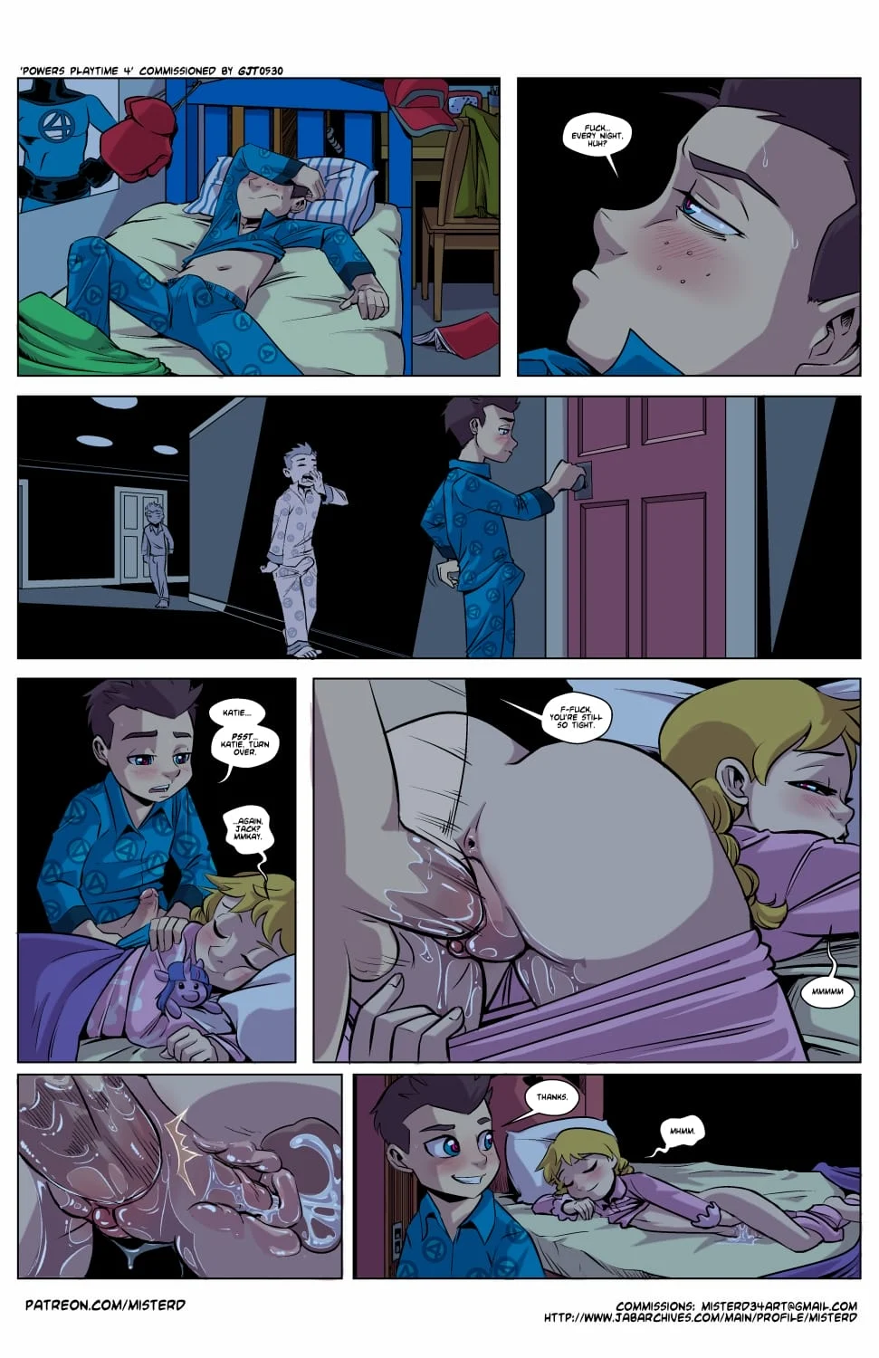 Powers Playtime (Power Pack) [Mister D.] 1 . Powers Playtime - Chapter 1 (Power Pack) [Mister D.] – page 4