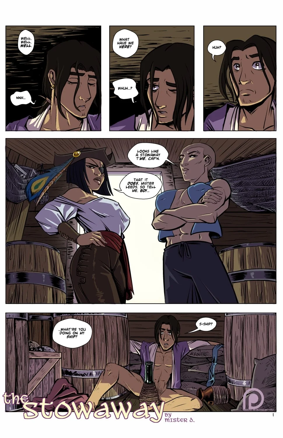 The Stowaway [Mister D.] 1 . The Stowaway - Chapter 1 [Mister D.] – page 1