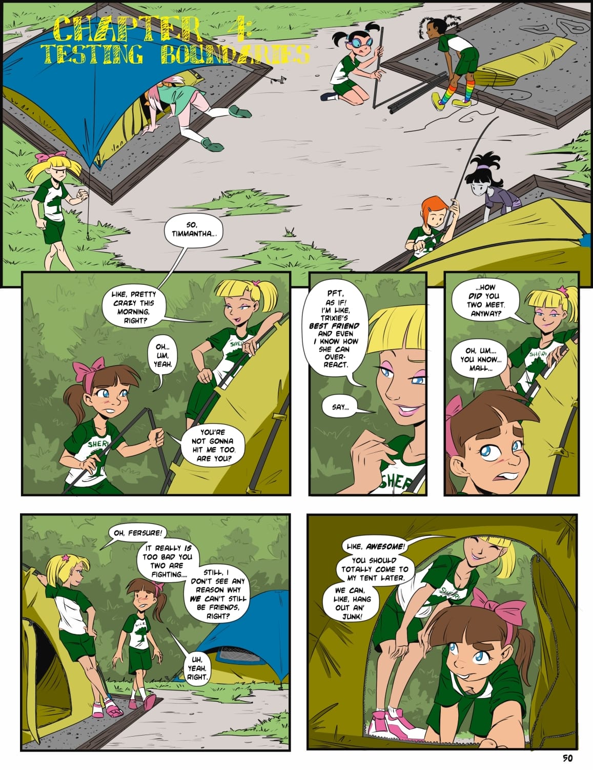 Camp Sherwood (Various) [Mister D.] 4 . Camp Sherwood - Chapter 4 [Mister D.] – page 1