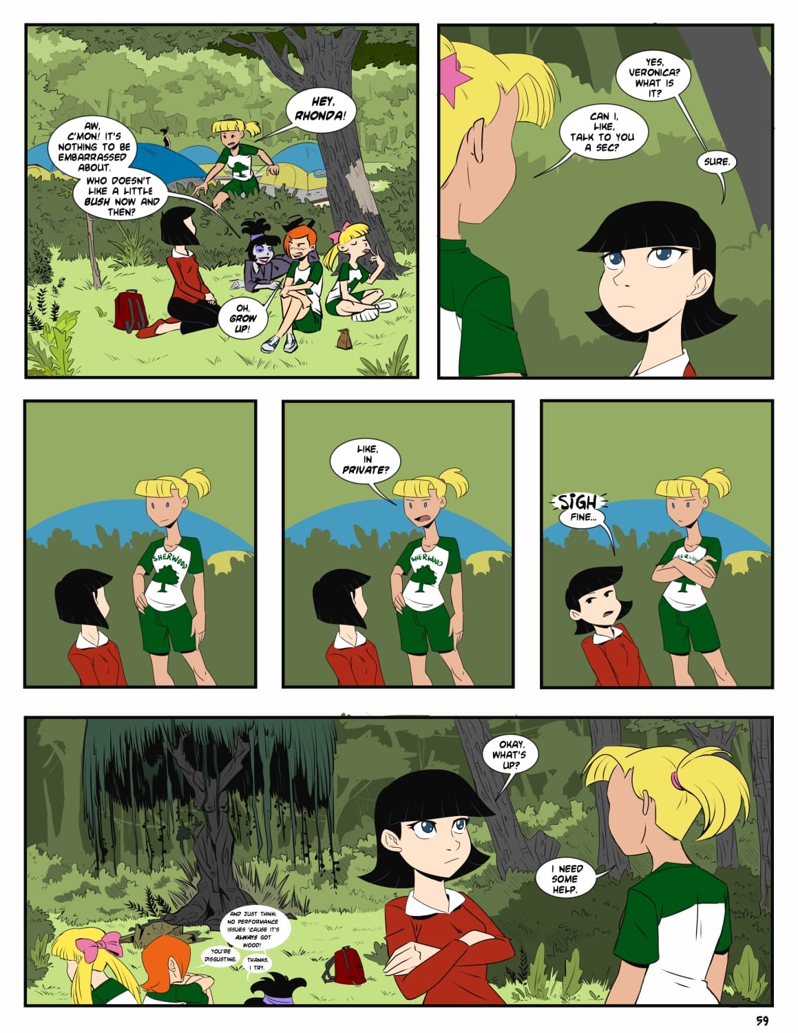 Camp Sherwood (Various) [Mister D.] 4 . Camp Sherwood - Chapter 4 [Mister D.] – page 10