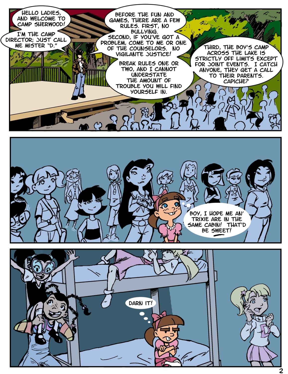 Camp Sherwood (Various) [Mister D.] 1 . Camp Sherwood - Chapter 1 [Mister D.] – page 2