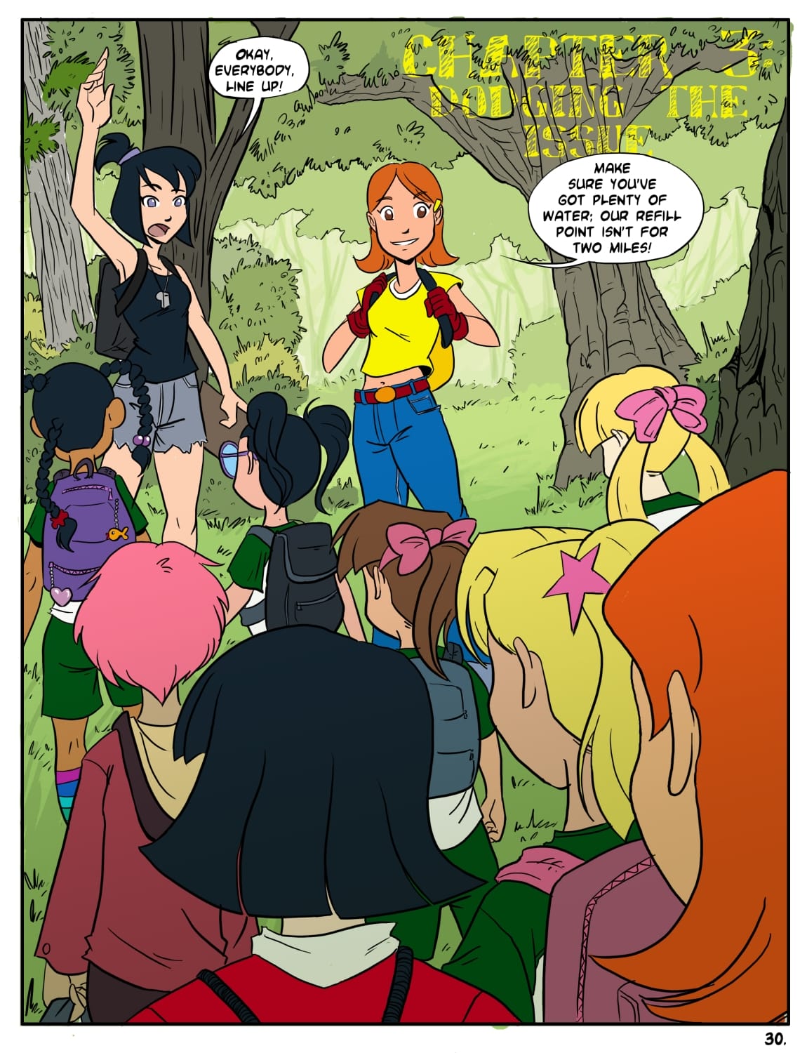 Camp Sherwood (Various) [Mister D.] 3 . Camp Sherwood - Chapter 3 [Mister D.] – page 1