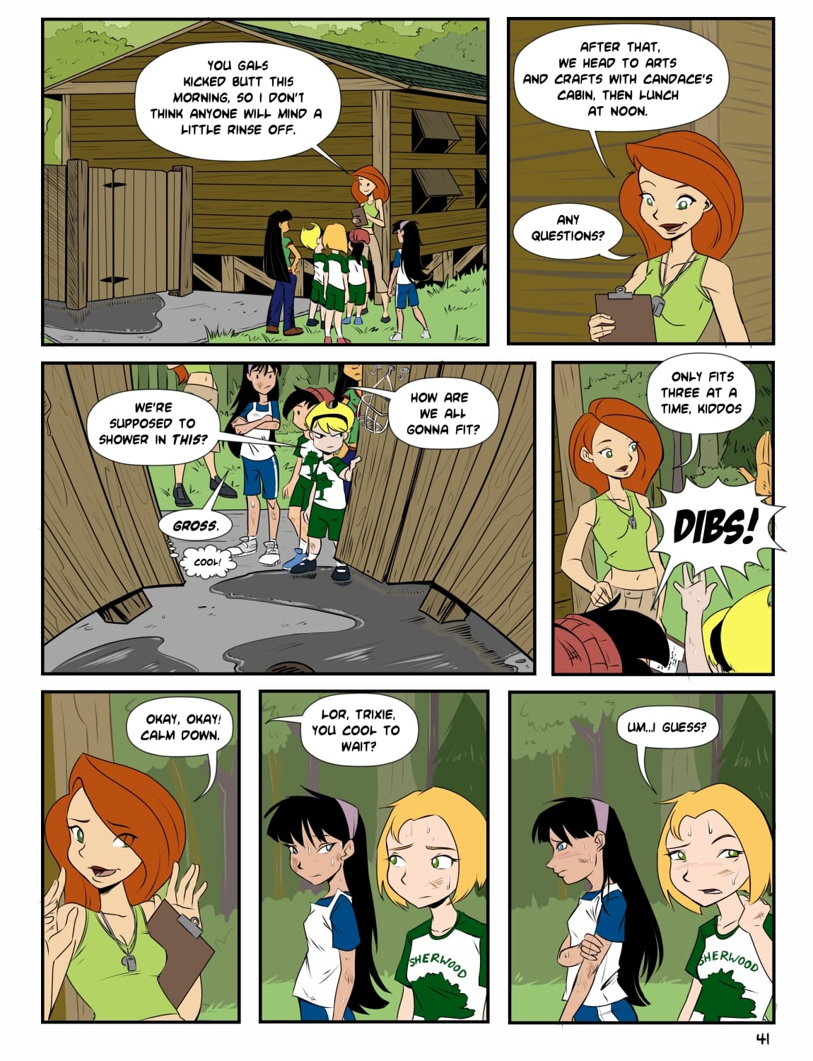 Camp Sherwood (Various) [Mister D.] 3 . Camp Sherwood - Chapter 3 [Mister D.] – page 12