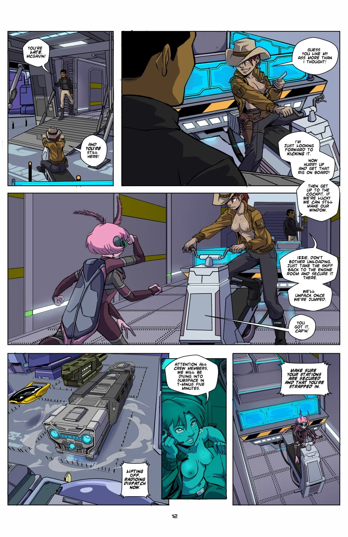 Ramblers [Mister D.] 1 . Ramblers - Chapter 1 [Mister D.] – page 12