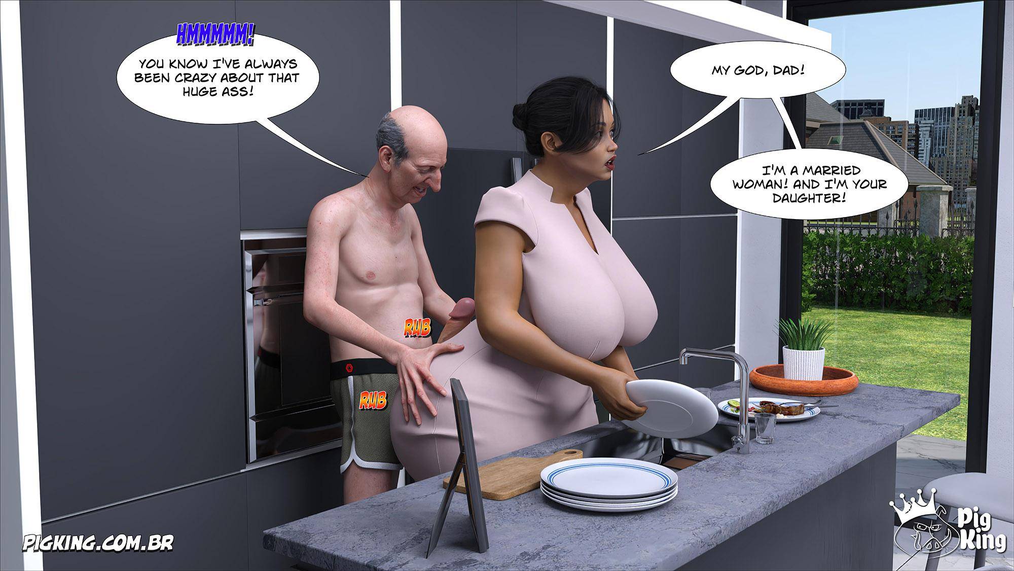 Forbidden Desire – Remake [Crazydad3D] 25 . Forbidden Desire - Chapter 25 [Crazydad3D] – page 124